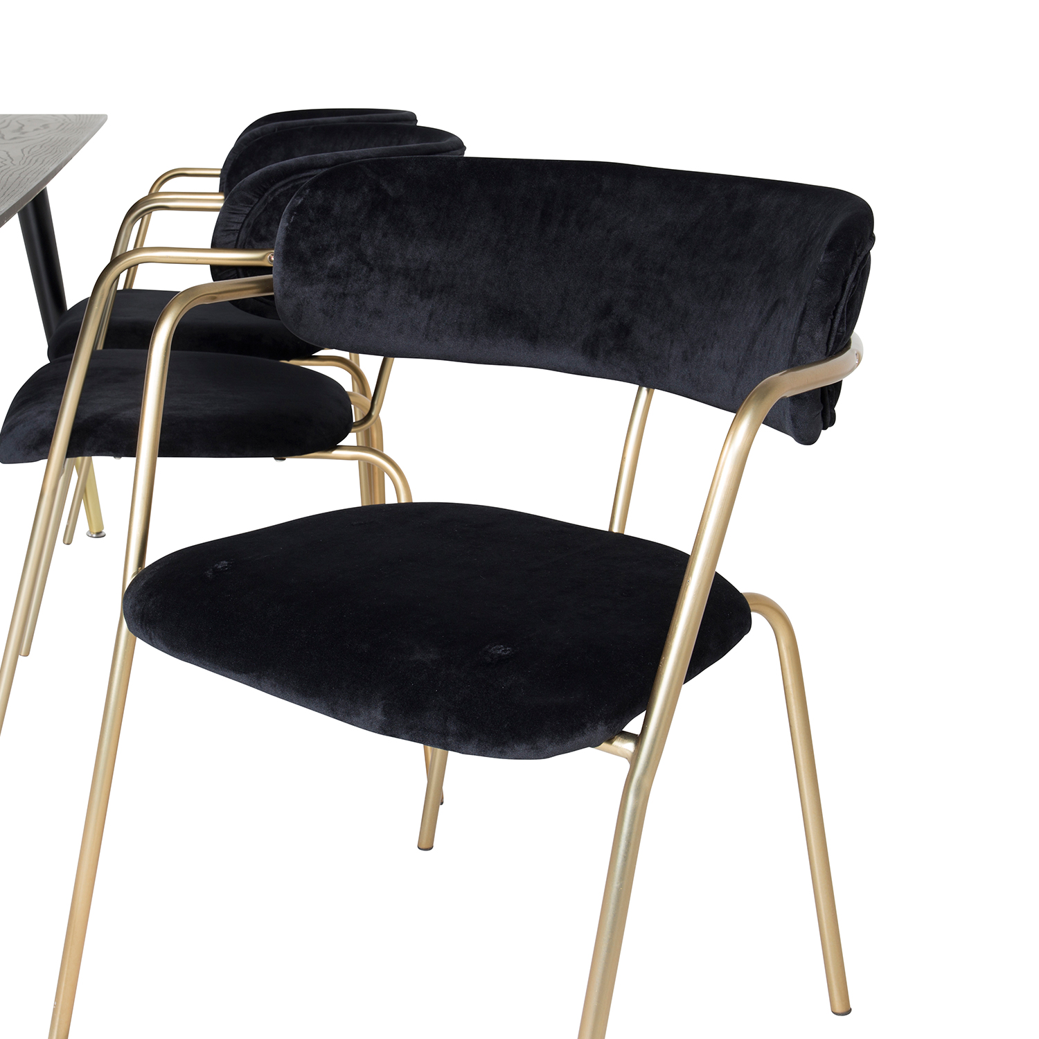 Spisegruppe Venture Home Dipp med 6 Arrow Stoler