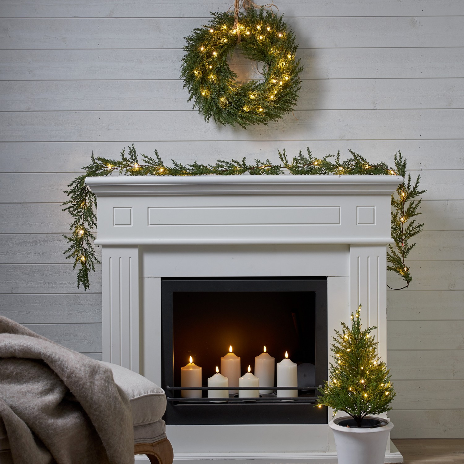 Dekorasjonstre Star Trading Thuja