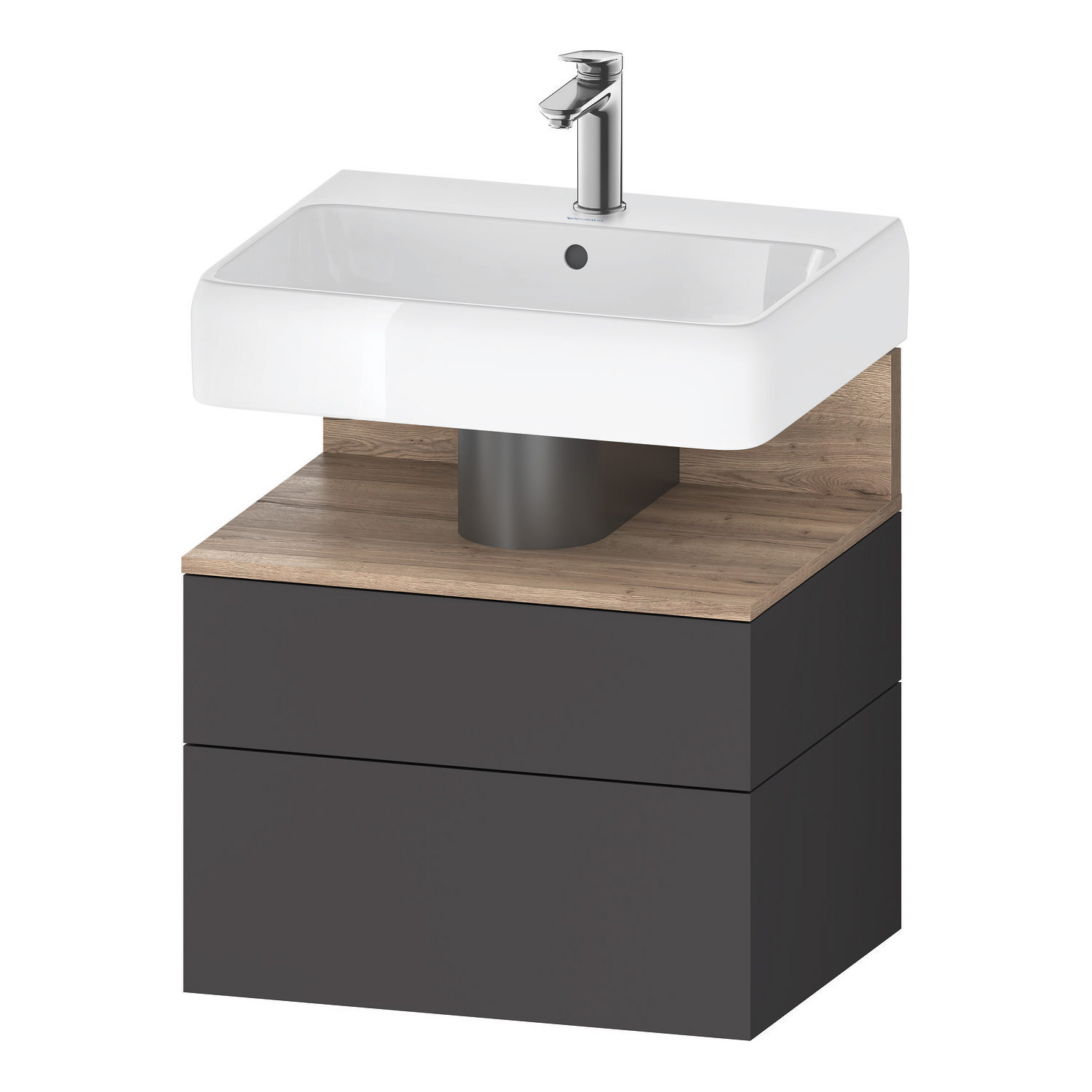 Tv&auml;ttst&auml;llssk&aring;p Duravit Qatego med Tv&auml;ttst&auml;ll, L&aring;dor och Belysning