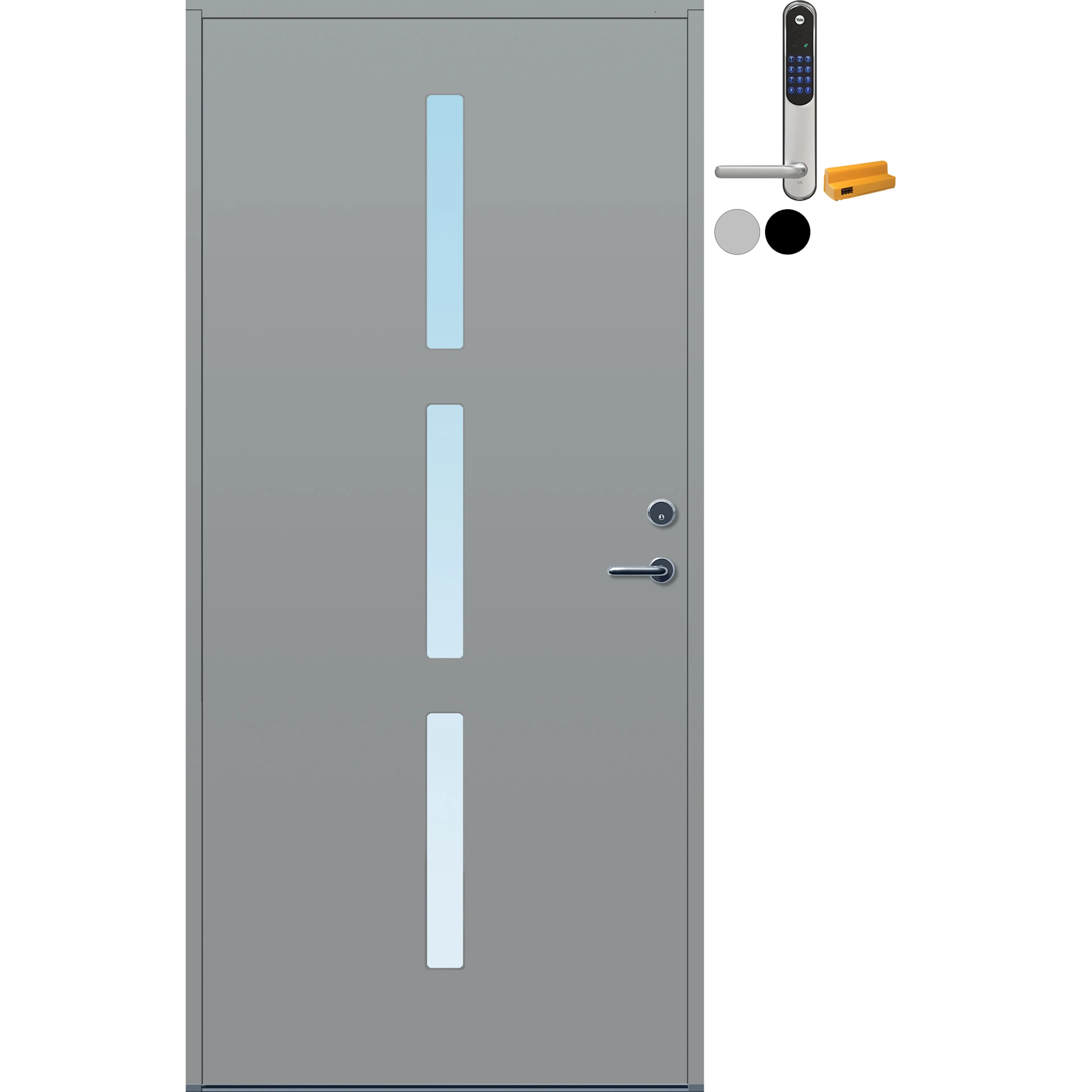 NCS S-3502-B, Lys Grå