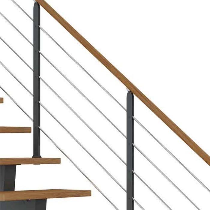 Ekstra Trapperekkverk Dolle Dubai Design Eik Oljet