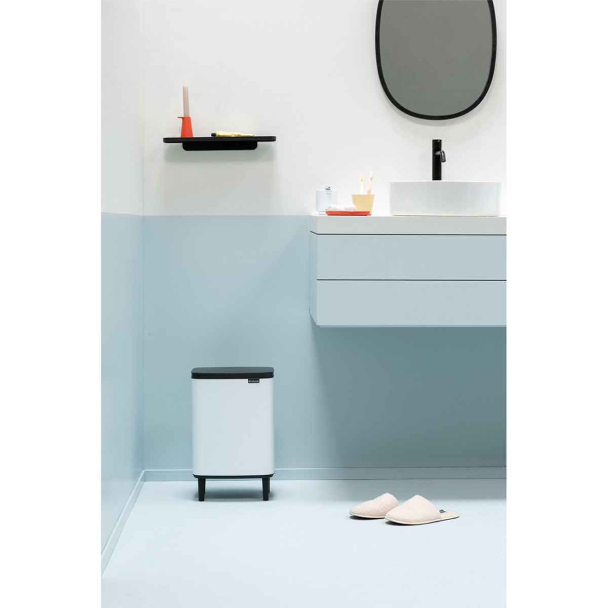 Papperskorg Brabantia Bo Hög 12 L