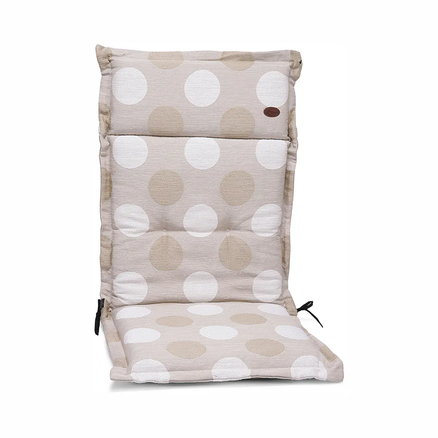 Beige/Vit Prickig