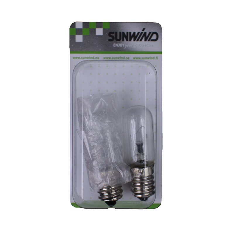 Glødepære Sunwind 12 Volt 15 W 2 Pk