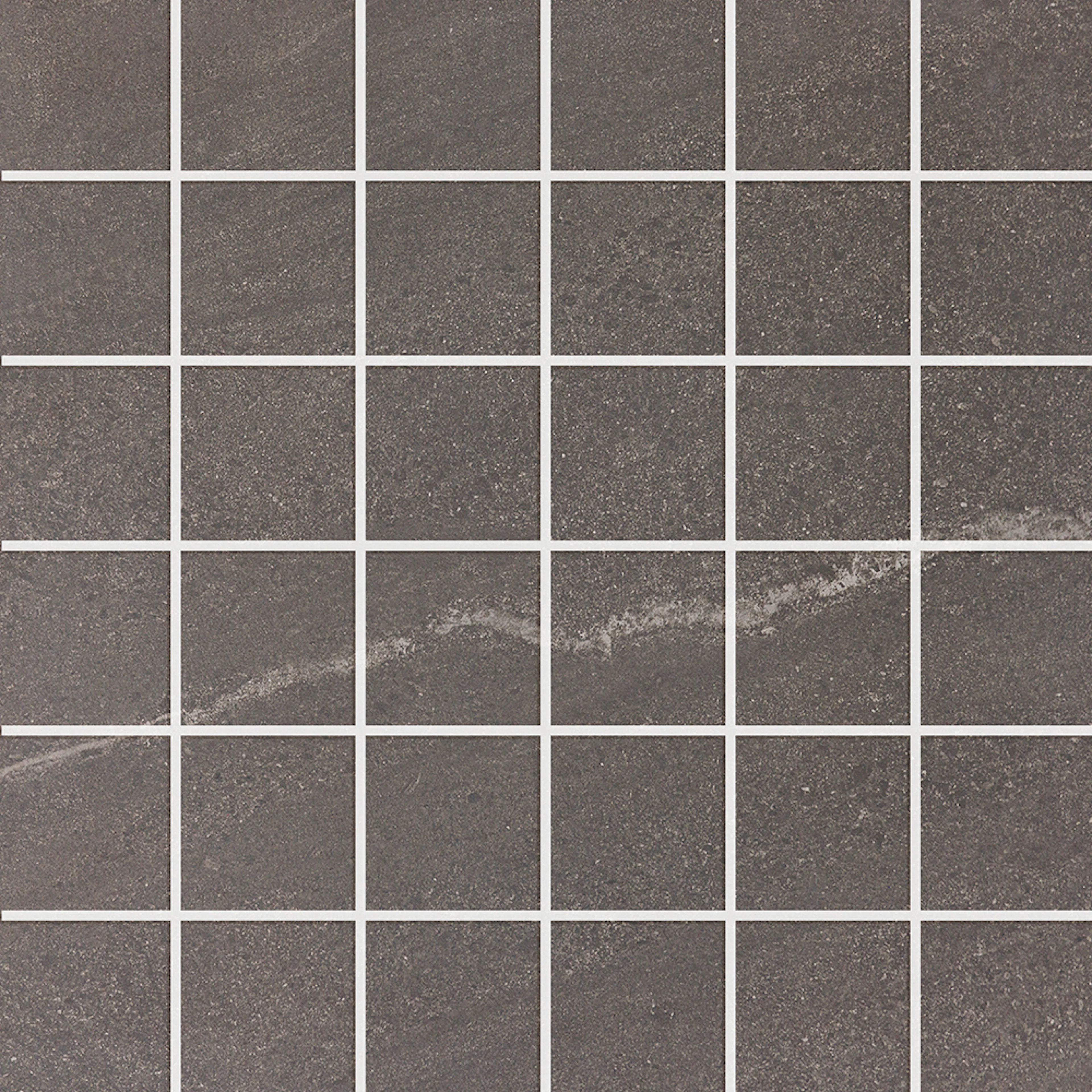 Mosaikk Ceramiche Keope Chorus Tobacco Grå 5x5 cm Matt