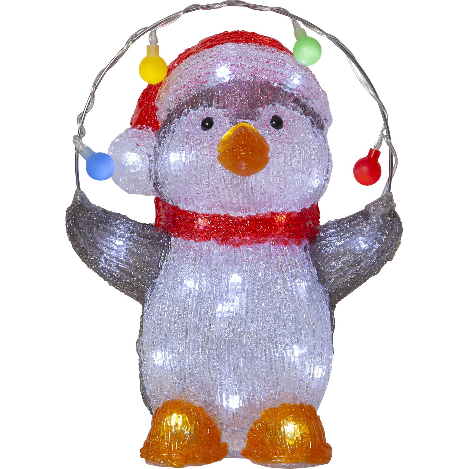 Dekorasjonsfigur Star Trading Crystalo Pingvin