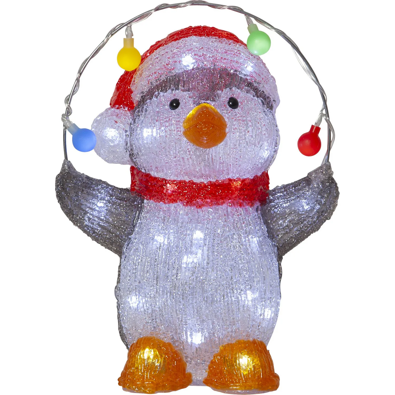 Dekorasjonsfigur Star Trading Crystalo Pingvin