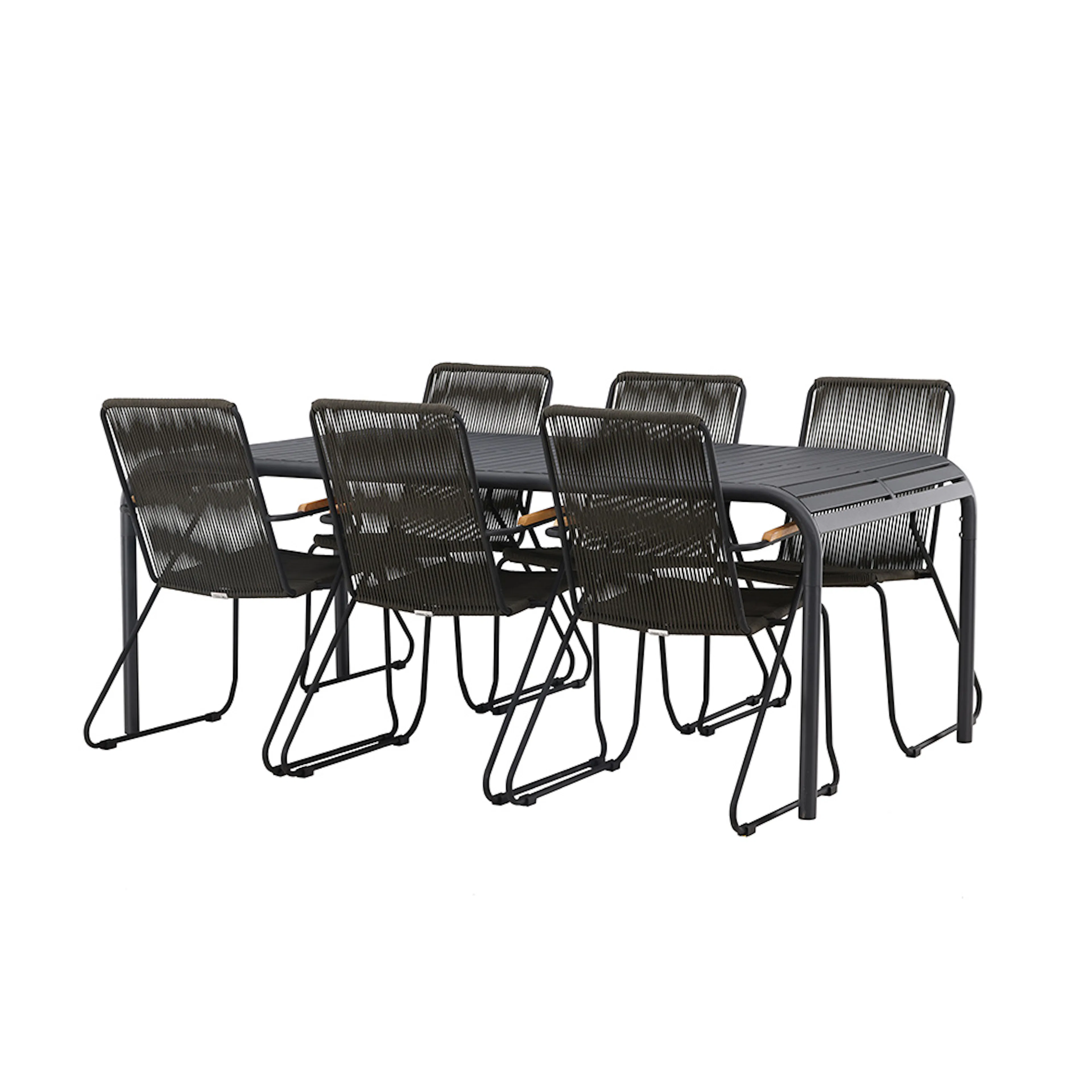 Spisegruppe Venture Home Borneo Bord med 6 Bois Stoler