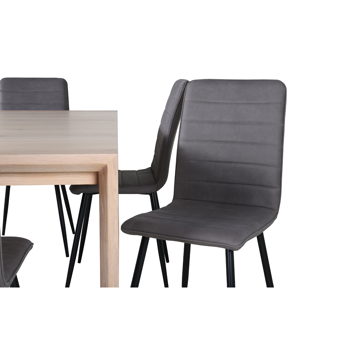 Spisegruppe Venture Home Shy med 6 Walerina Stoler Mikrofiber