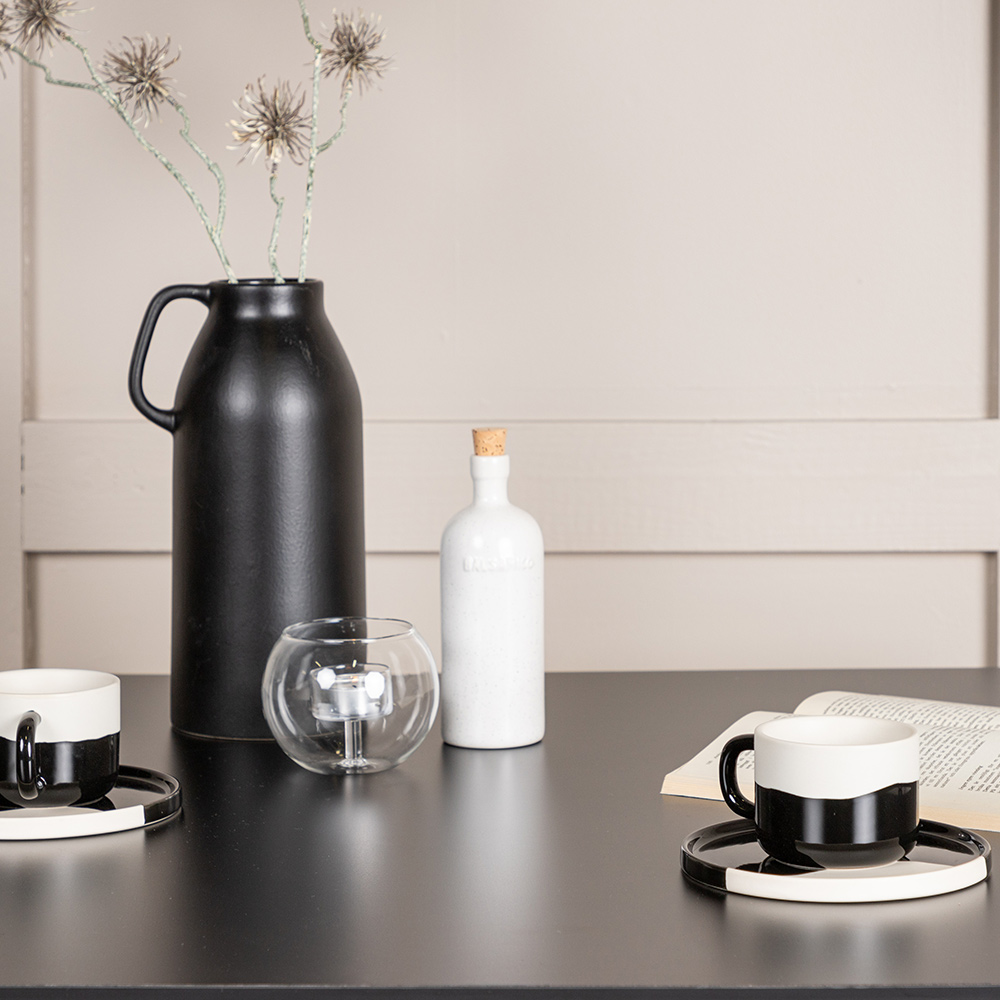 Spisegruppe Venture Home Tempe 80 cm med 2 Dyrön Stoler