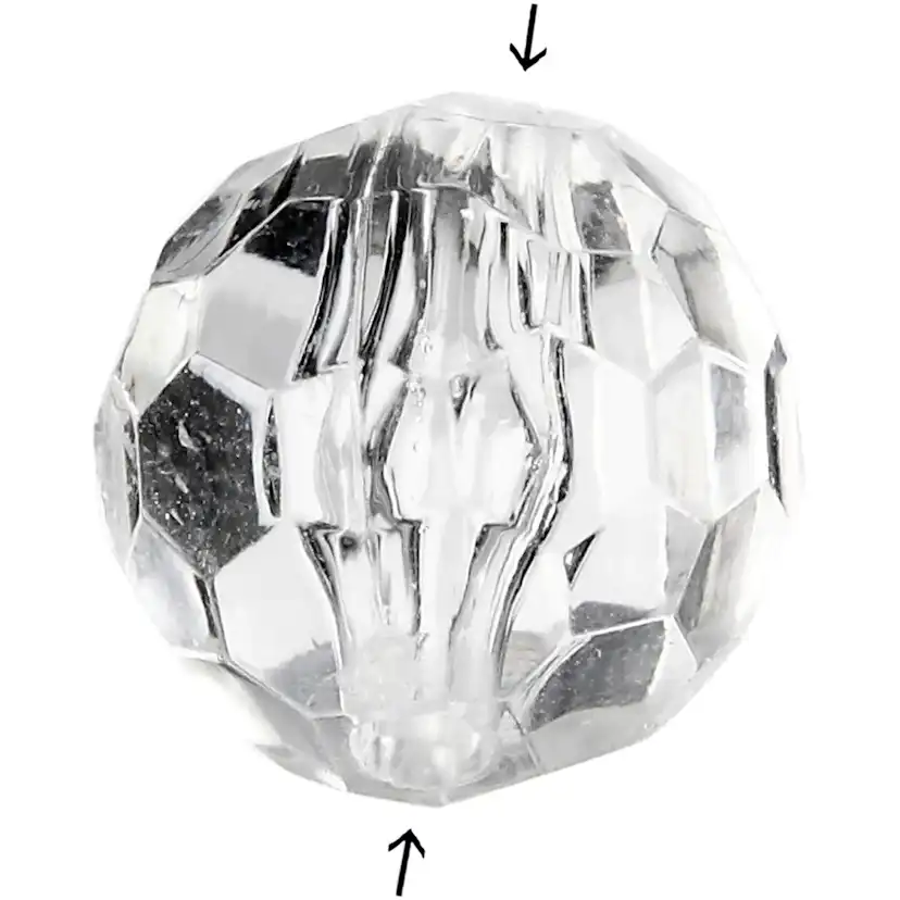 Prismer Creativ Company Blank Transparent str 12 mm Hullstr 1,2 mm 77 stk/1 Pk