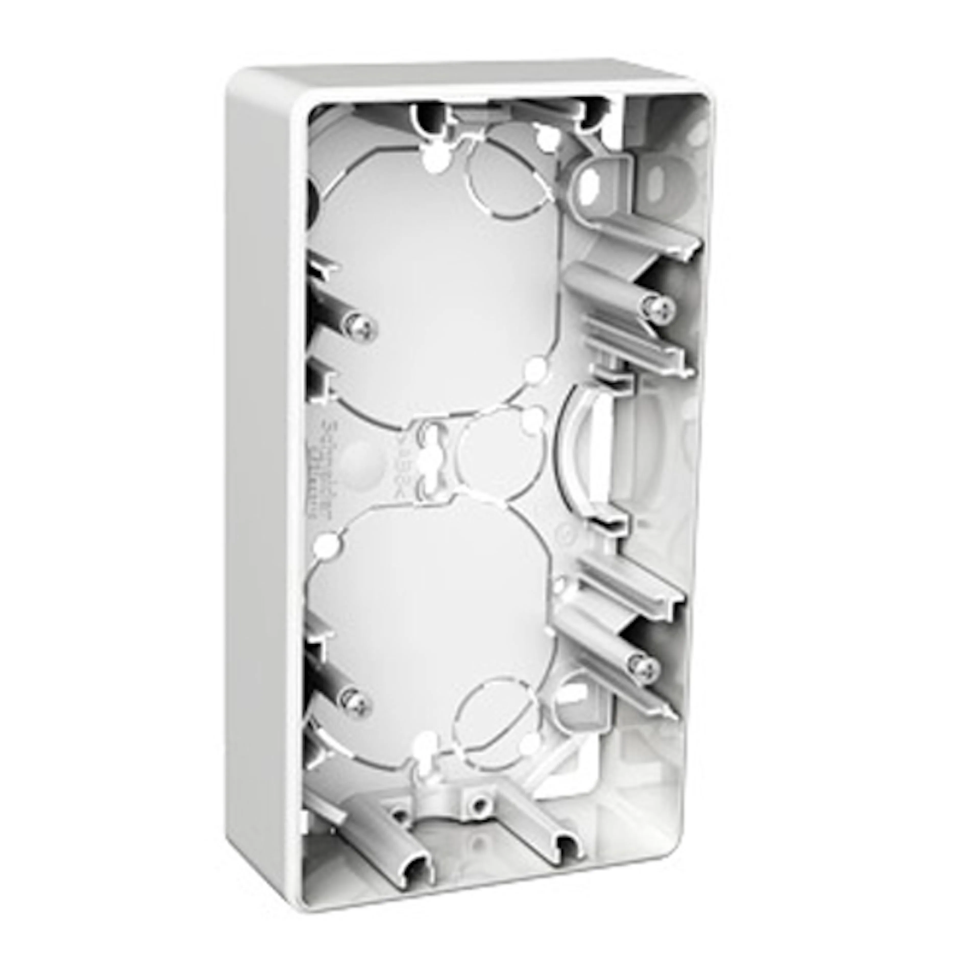 Forhøyningsramme Schneider Electric Exxact Hvit