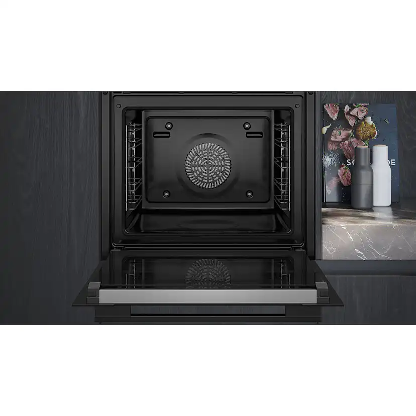 Ovn- og Mikrobølgepakke Siemens iQ700 HB776G3B2S + CE732GXB1 Med WiFi