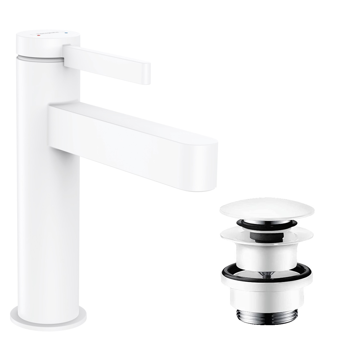 Tvättställsblandare Hansgrohe Finoris 110 | badrum - blandare - tvattstallsblandare | KakelKungen