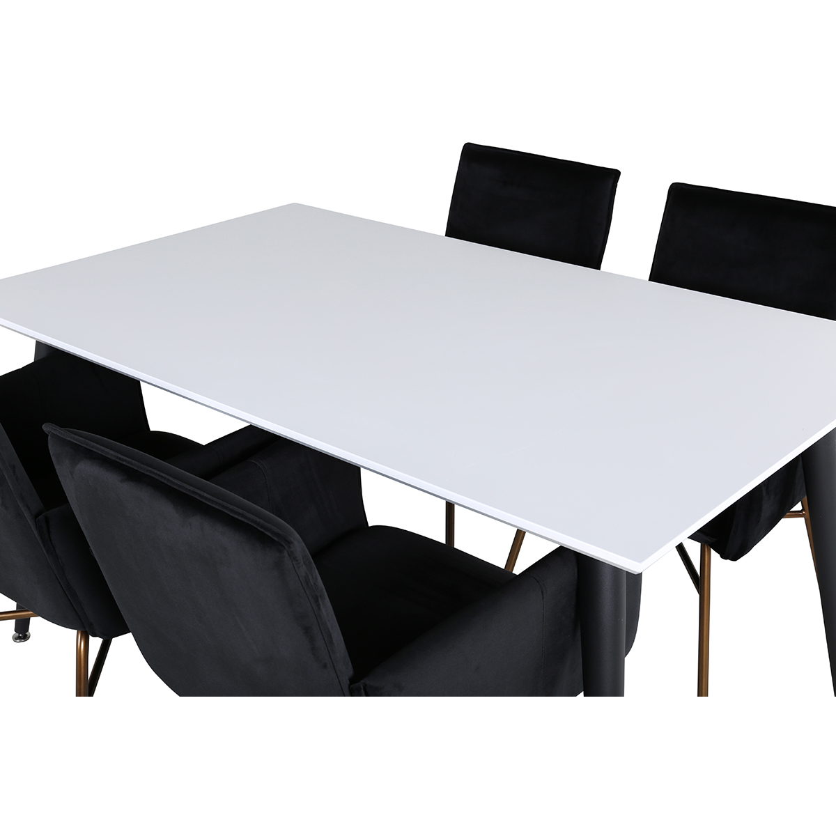 Spisegruppe Venture Home Jolie med 4 Annika Stoler