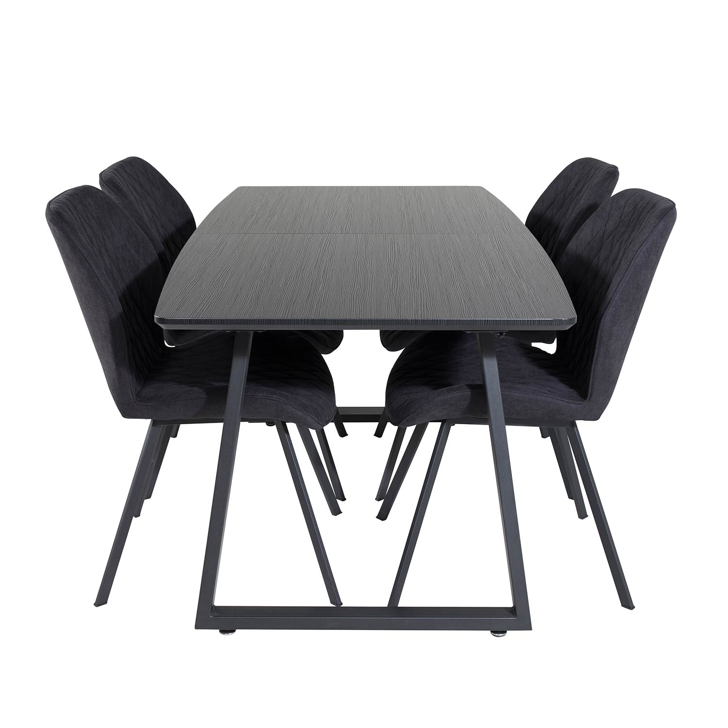 Spisegruppe Venture Home Ina med 4 Geneva Stoler