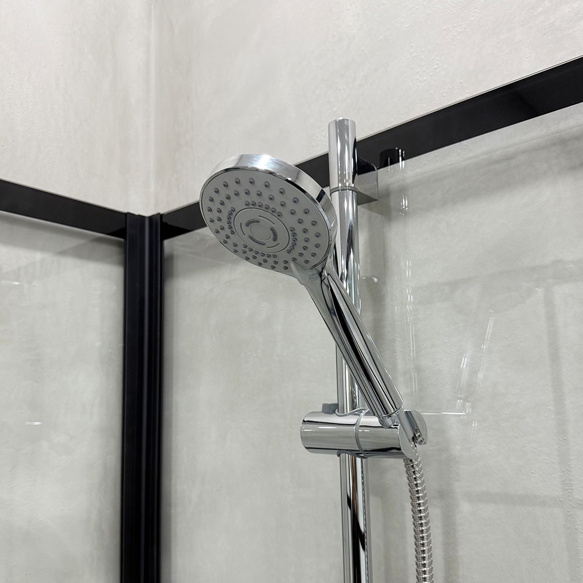 Dusjkabinett Bathlife Betrakta 90x90 Rett R/W Klarglass