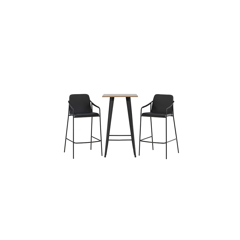 Spisegruppe Venture Home Tempe med 2 stk Bella Stoler