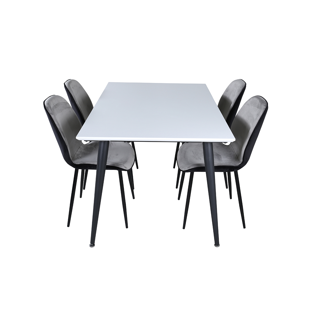 Spisegruppe Venture Home Jolie med 4 Elisa Stoler