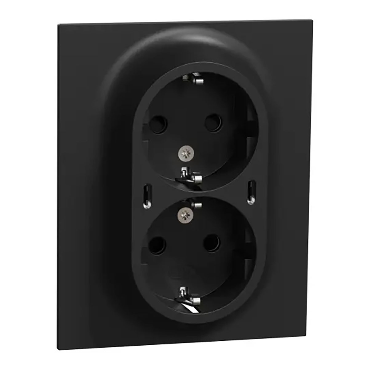 Vegguttak Elko One USB 2-veis Jordet Skruetilkobling