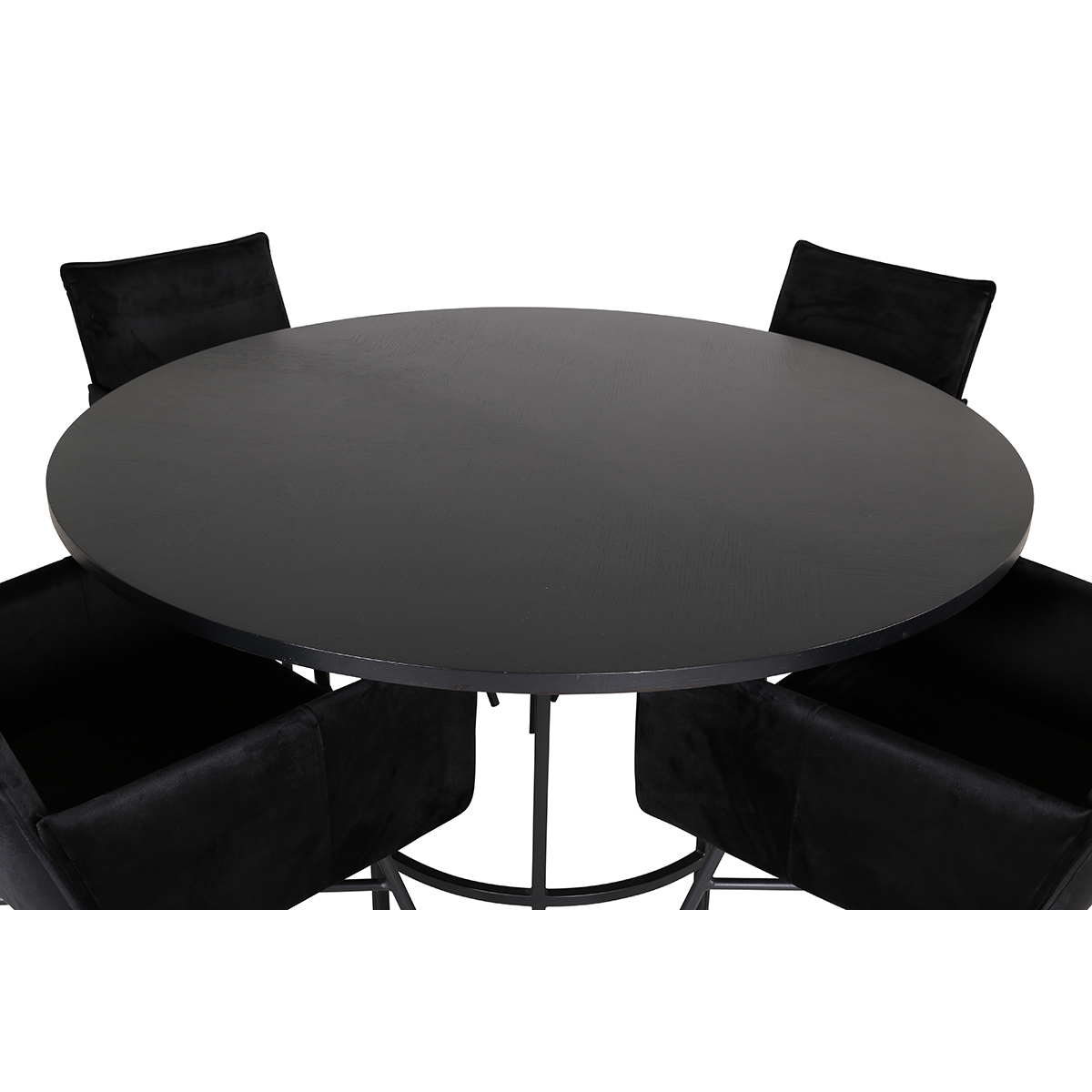 Spisegruppe furniture/fashion Copenhagen Ø140 cm med 4 Petra Stoler