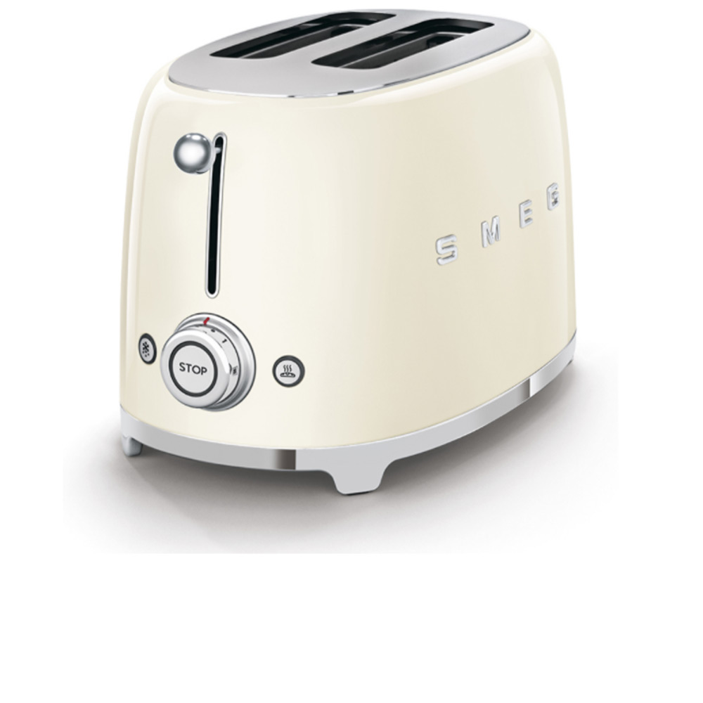 Smeg brödrost TSF01CREU Gräddvit Farge: Creme