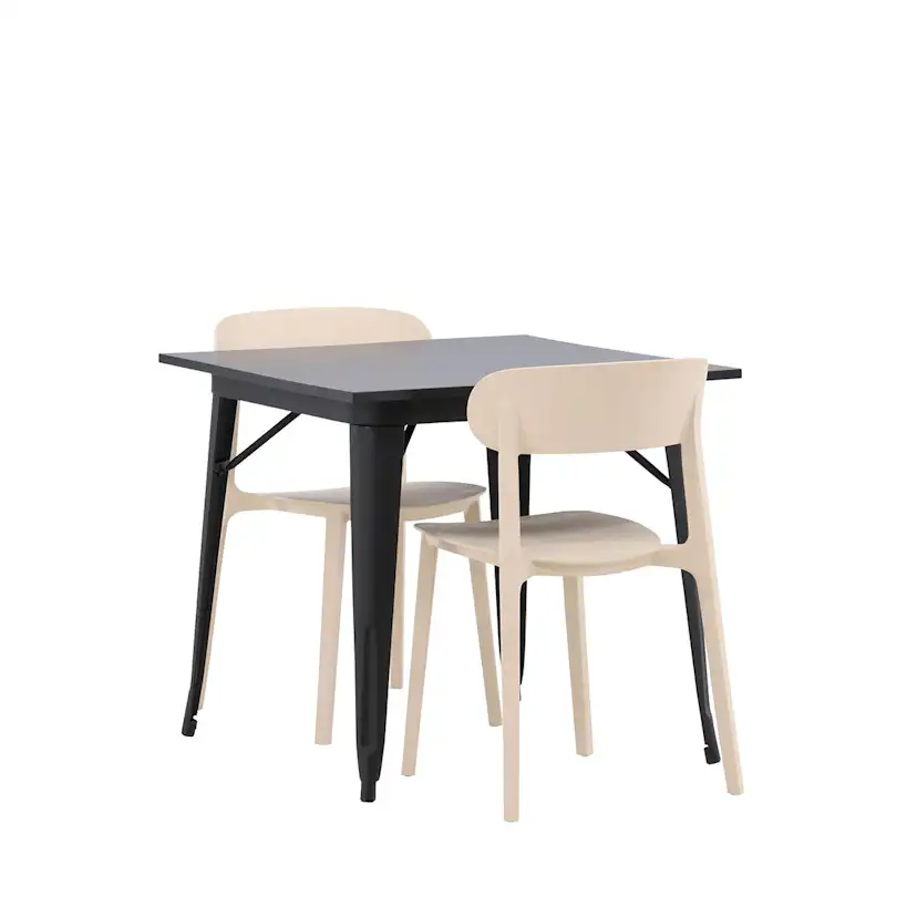 Spisegruppe Venture Home Tempe med 2 stk Åstol