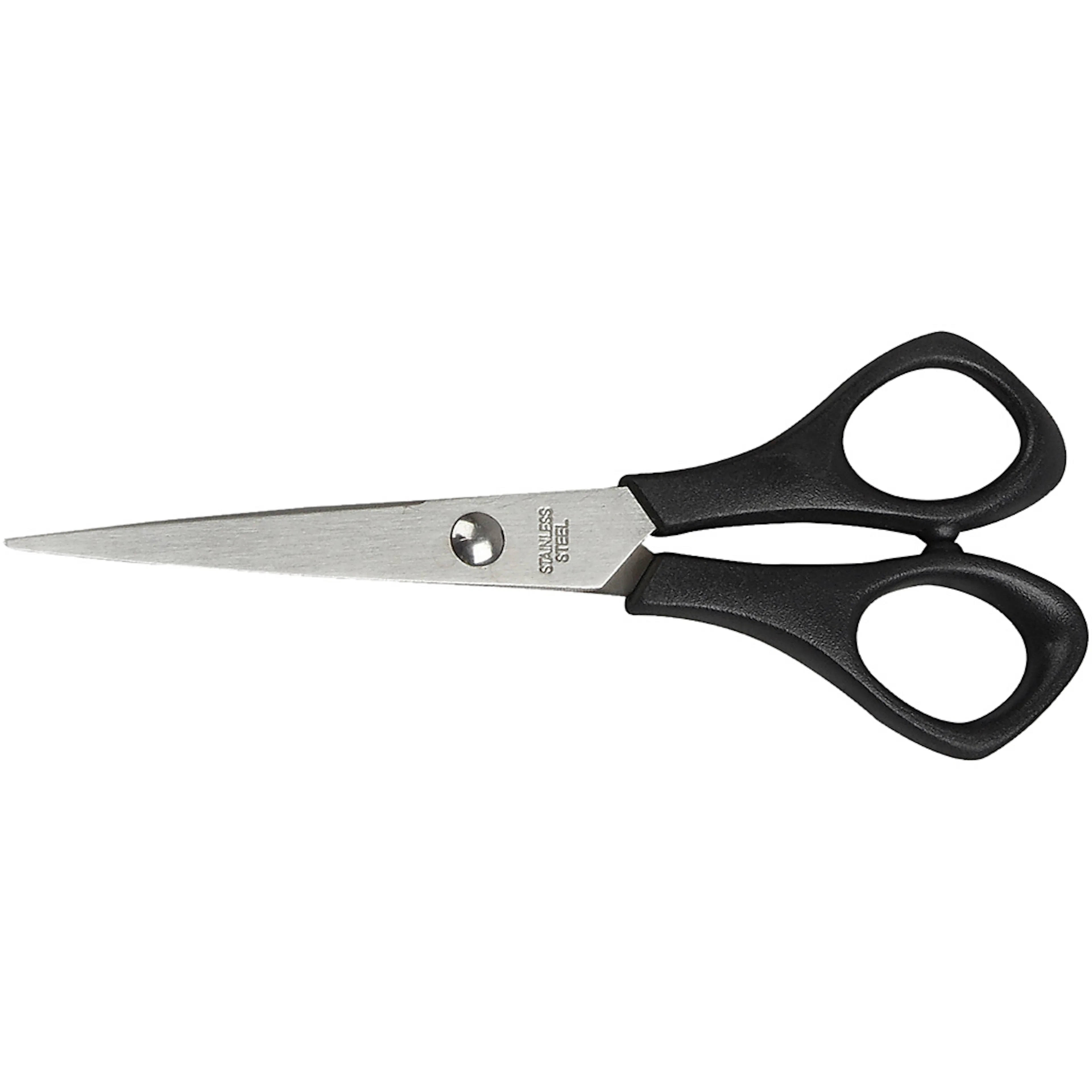 Skolesaks Creativ Company L  14 cm Spiss Høyre Svart 1 Stk