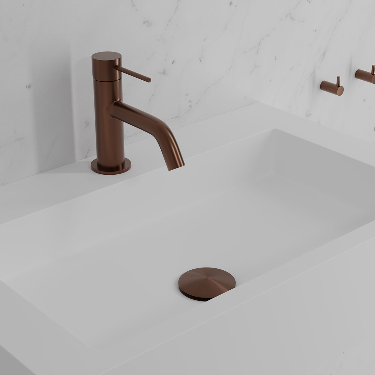 Bunnventil Scandtap Steel Pop-up Universal Duo