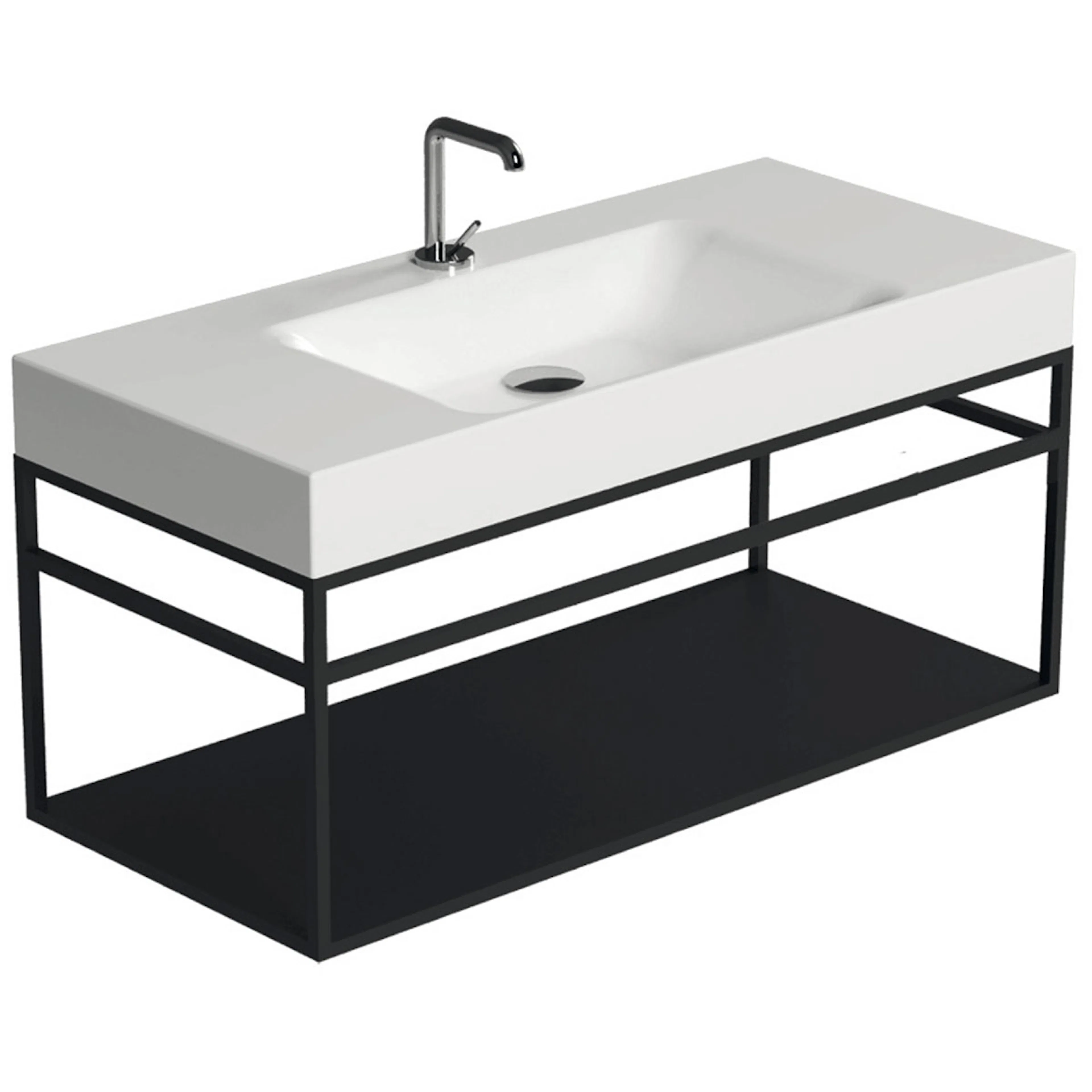 Vägghängt Handfatsställ Lavabo Cento