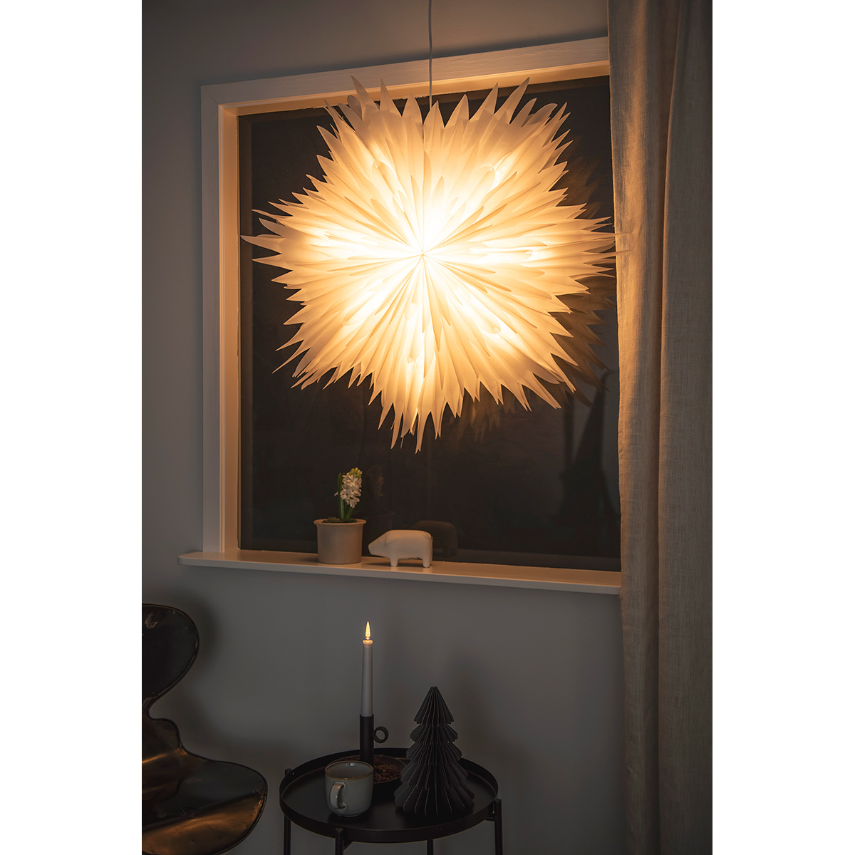 Adventsstjerne Gnosjö Konstsmide 80 cm
