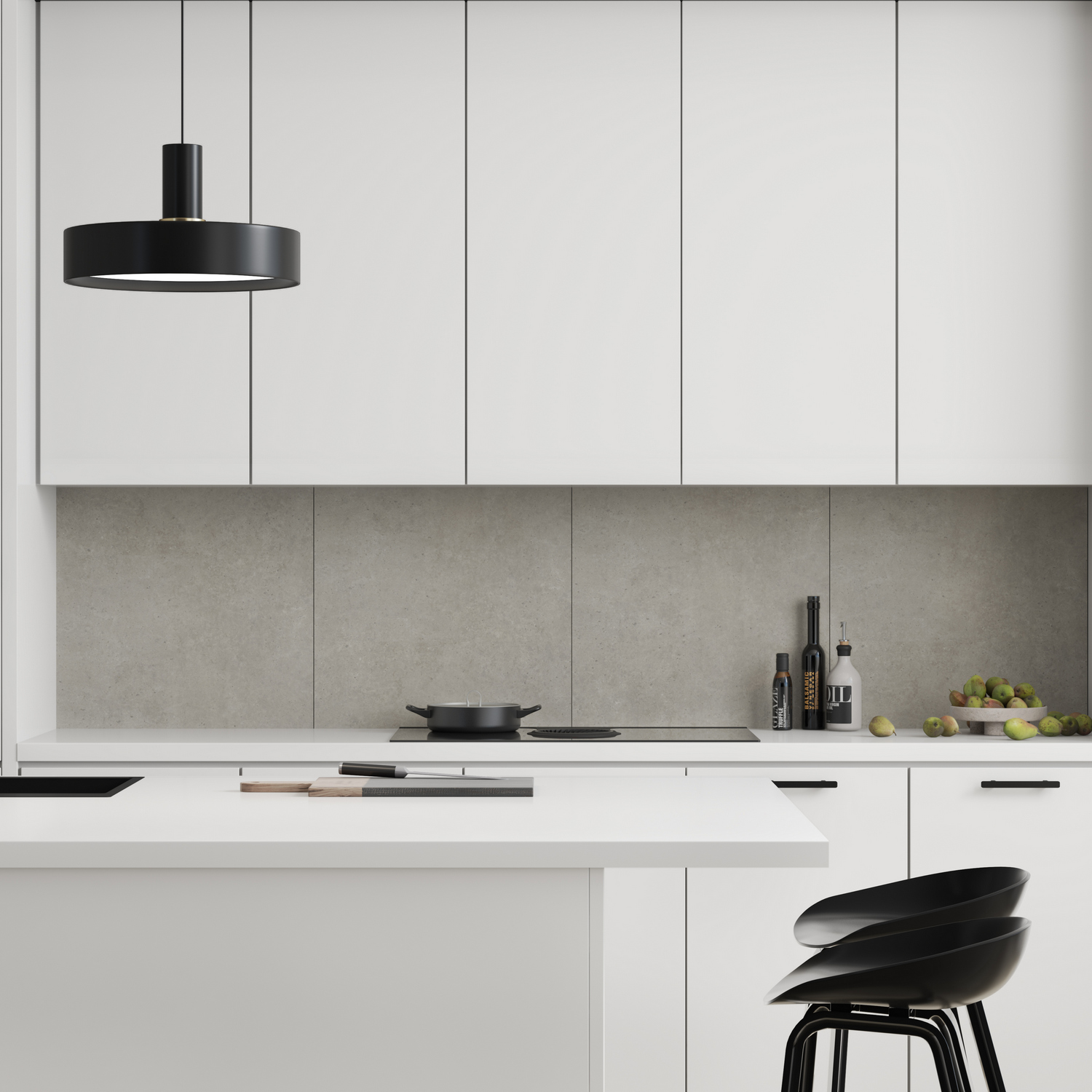Kitchen Board 2490-KM10 Rough Cement