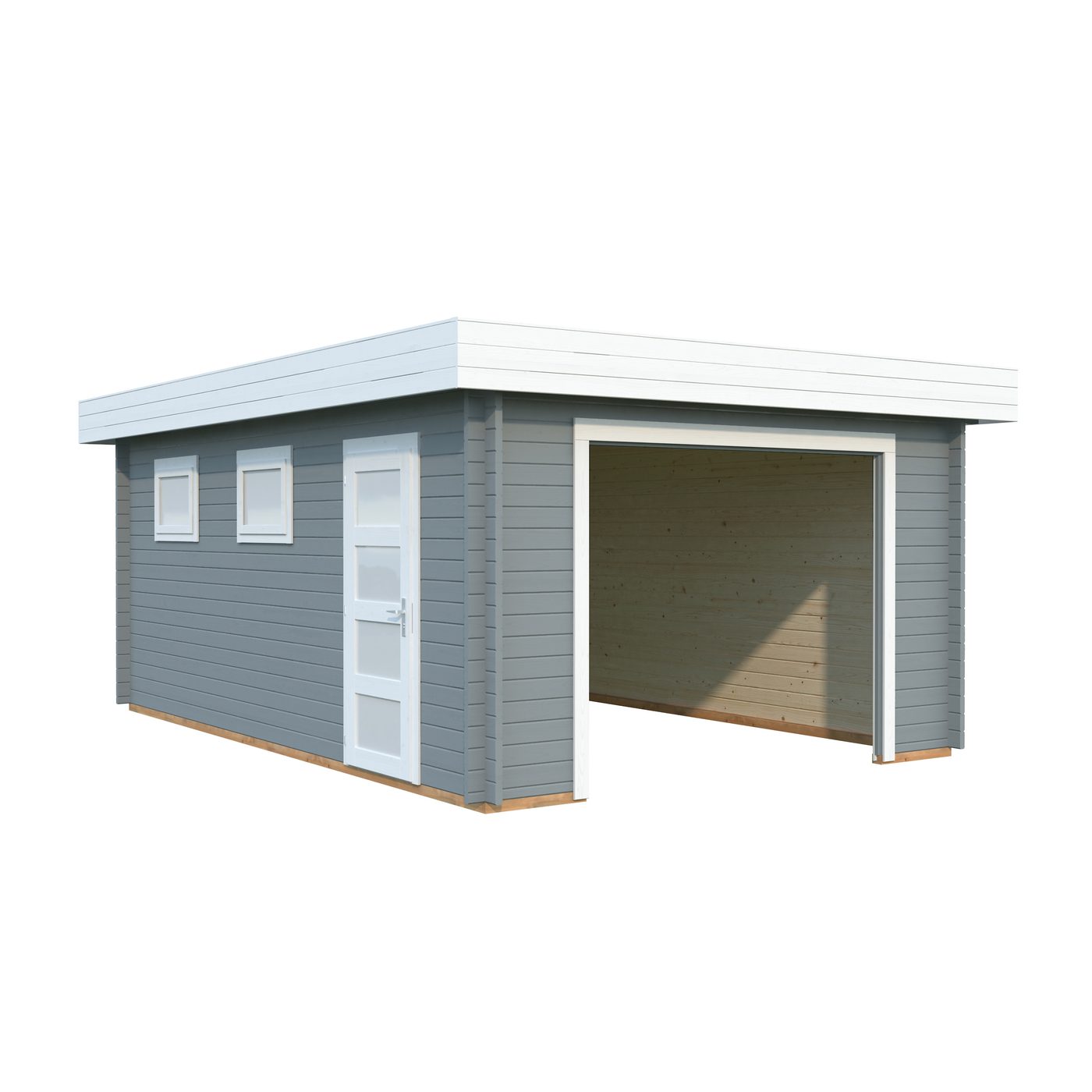 Rasmus 19,8 m2 (inv. 19,0 m2 kit) Ubehandlet