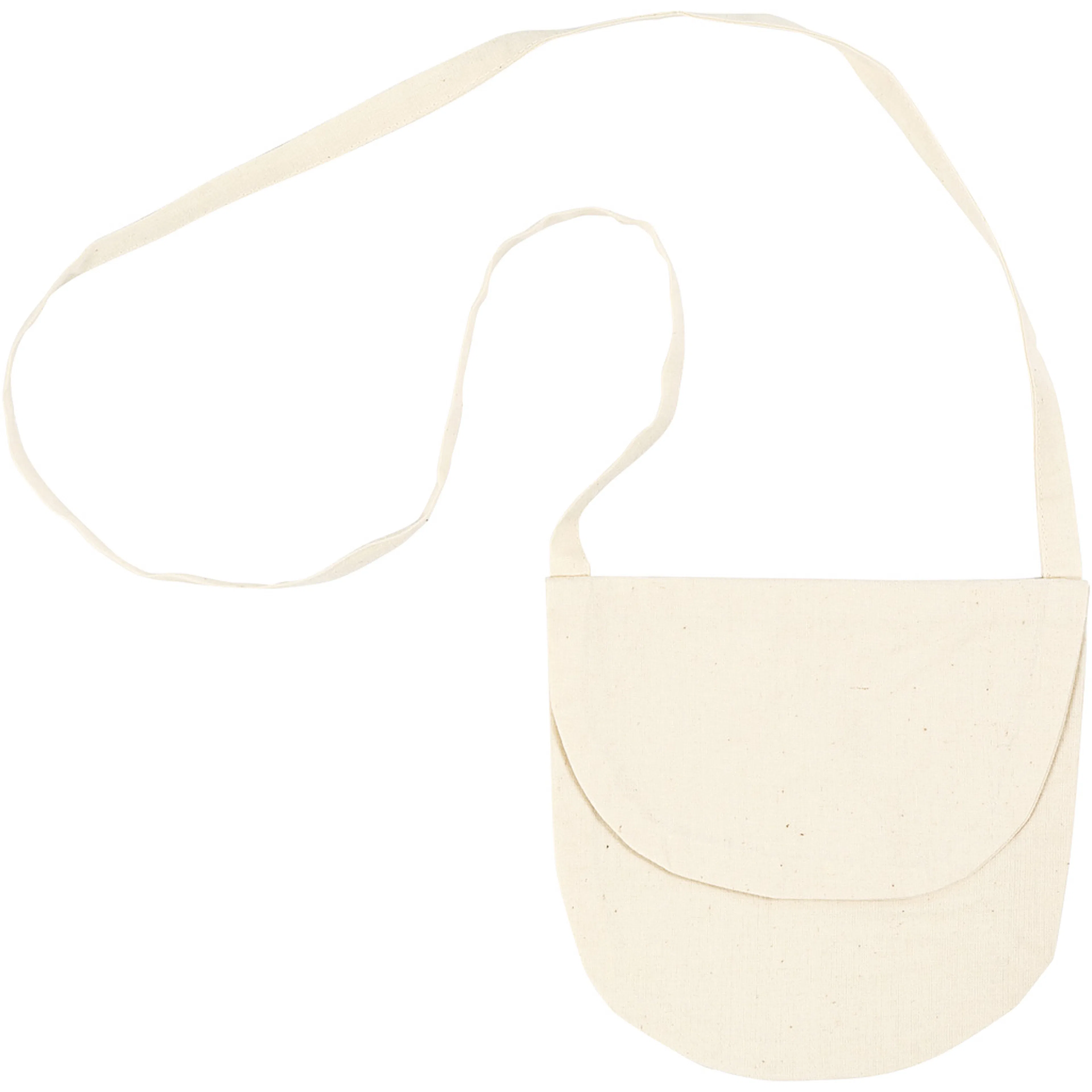 Skulderveske Creativ Company Str 15x14 cm 110 g 1 stk Lys natur