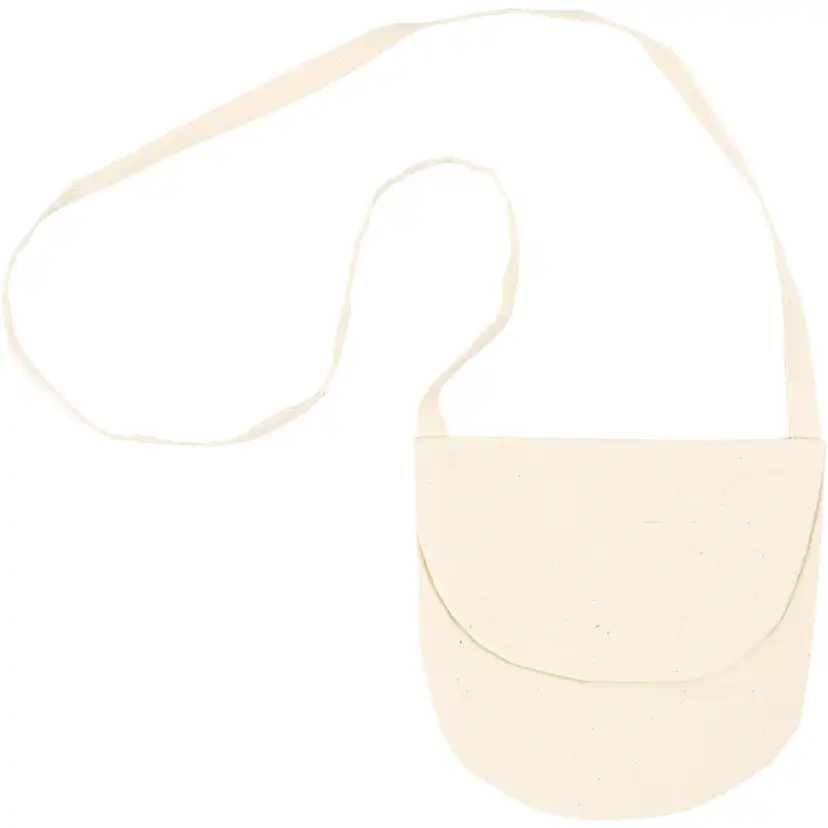 Skulderveske Creativ Company Str 15x14 cm 110 g 1 stk Lys natur