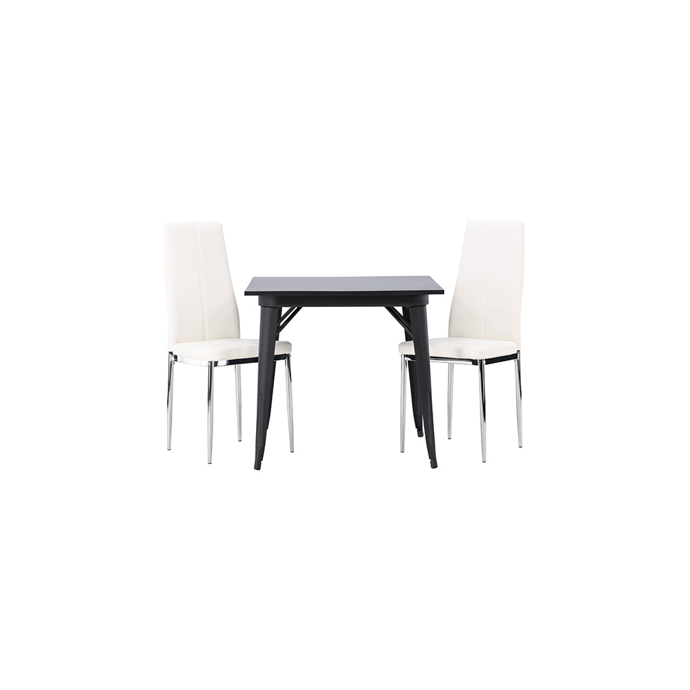 Spisegruppe Venture Home Tempe med 2 stk Pastill Stoler