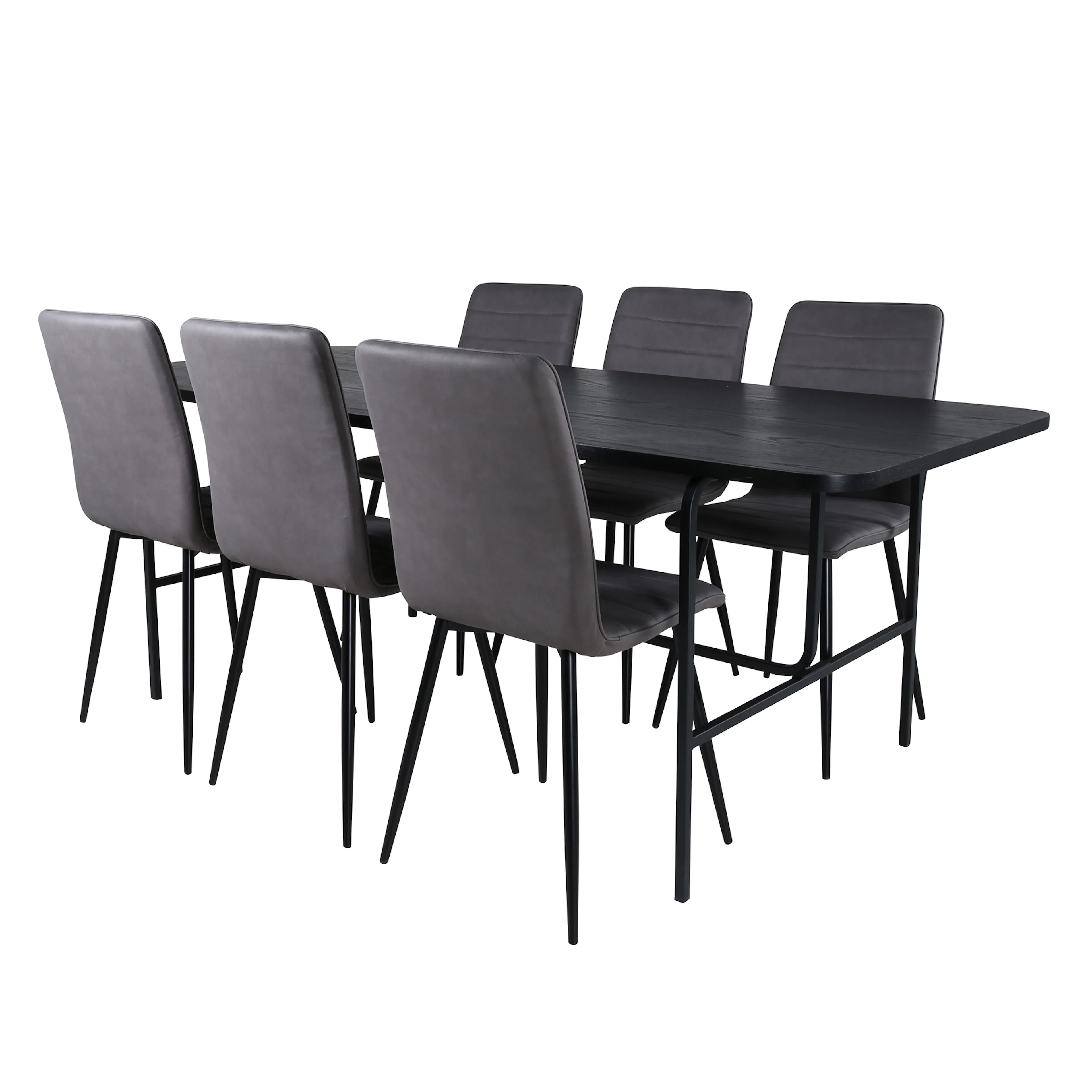 Spisegruppe Venture Home Chicago med 6 Walerina Stoler