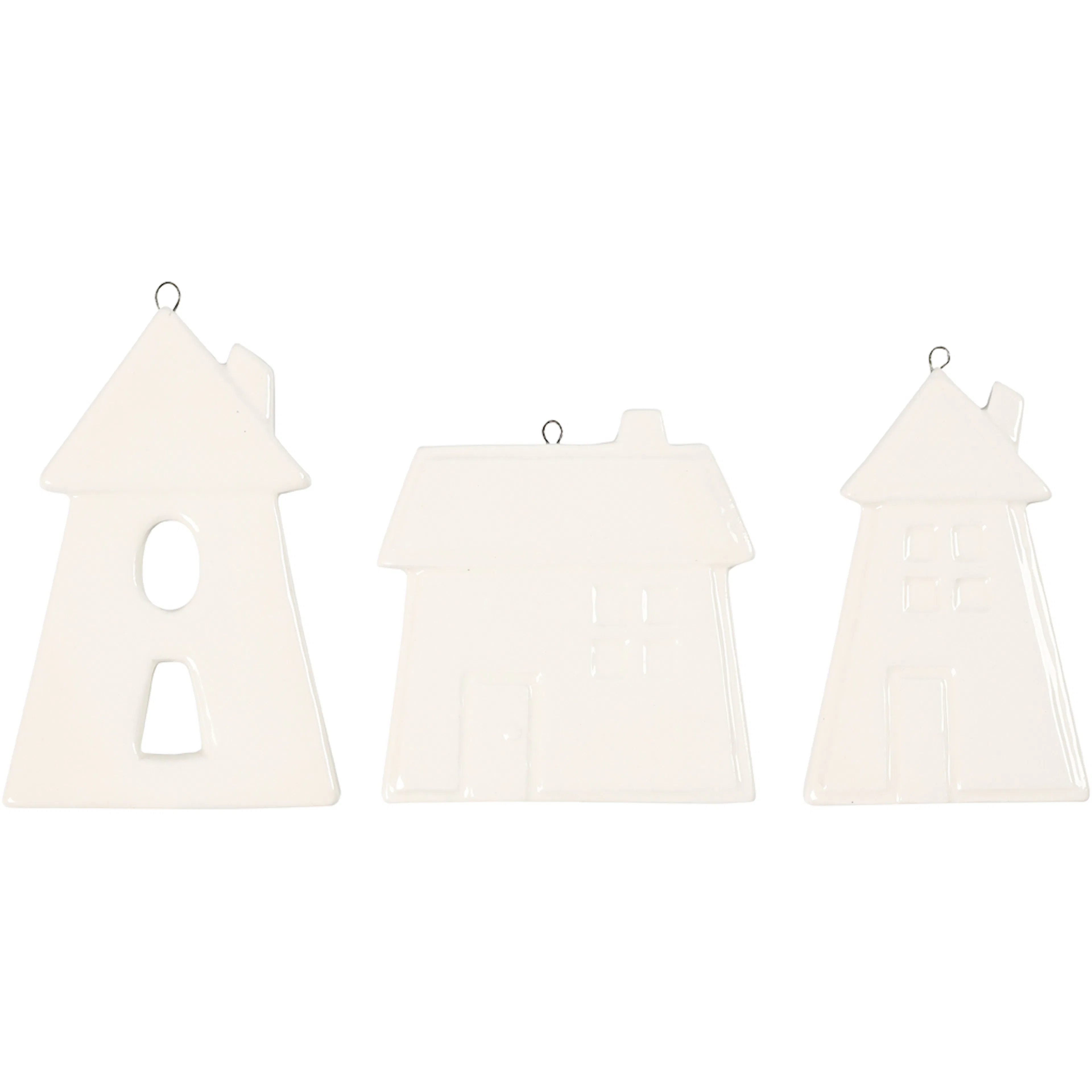 Oppheng Creativ Company Hvitt Hus H 7,6-9,7 cm
