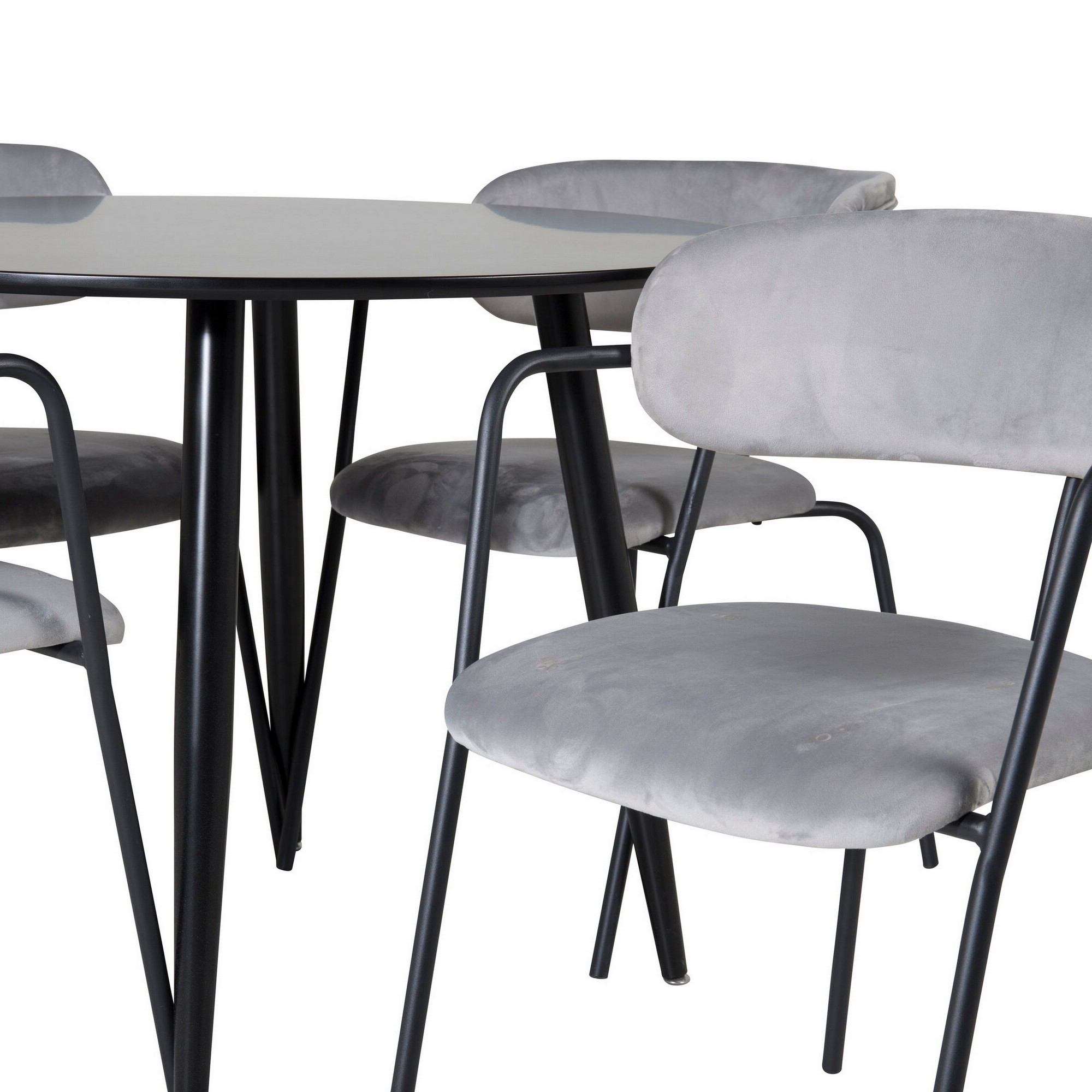 Spisegruppe Venture Home Plaza med 4stk Arrow Stoler