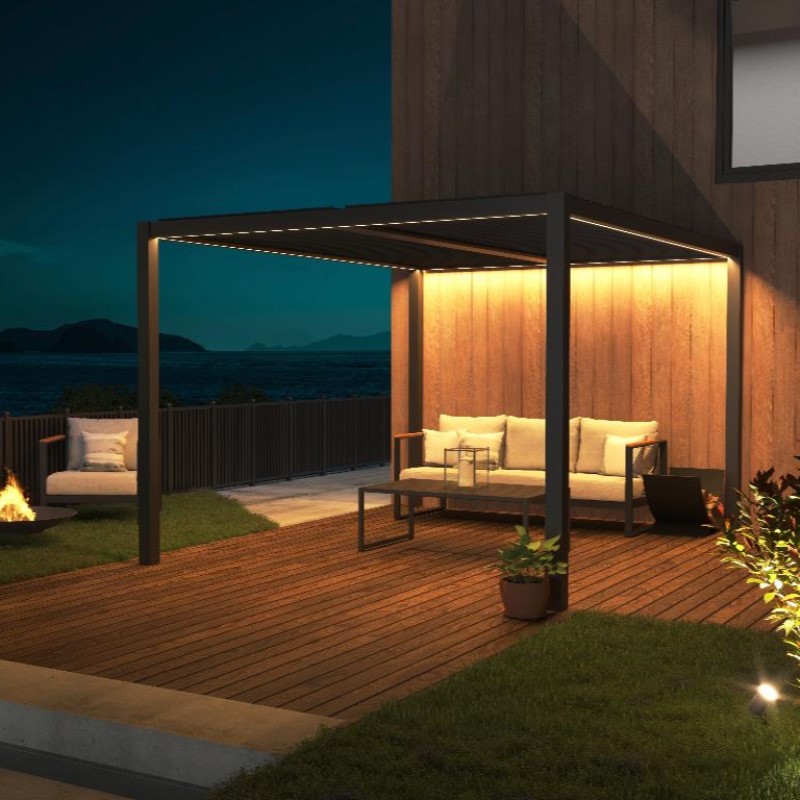 LED Krifon til Stavern Pergola 3x6m