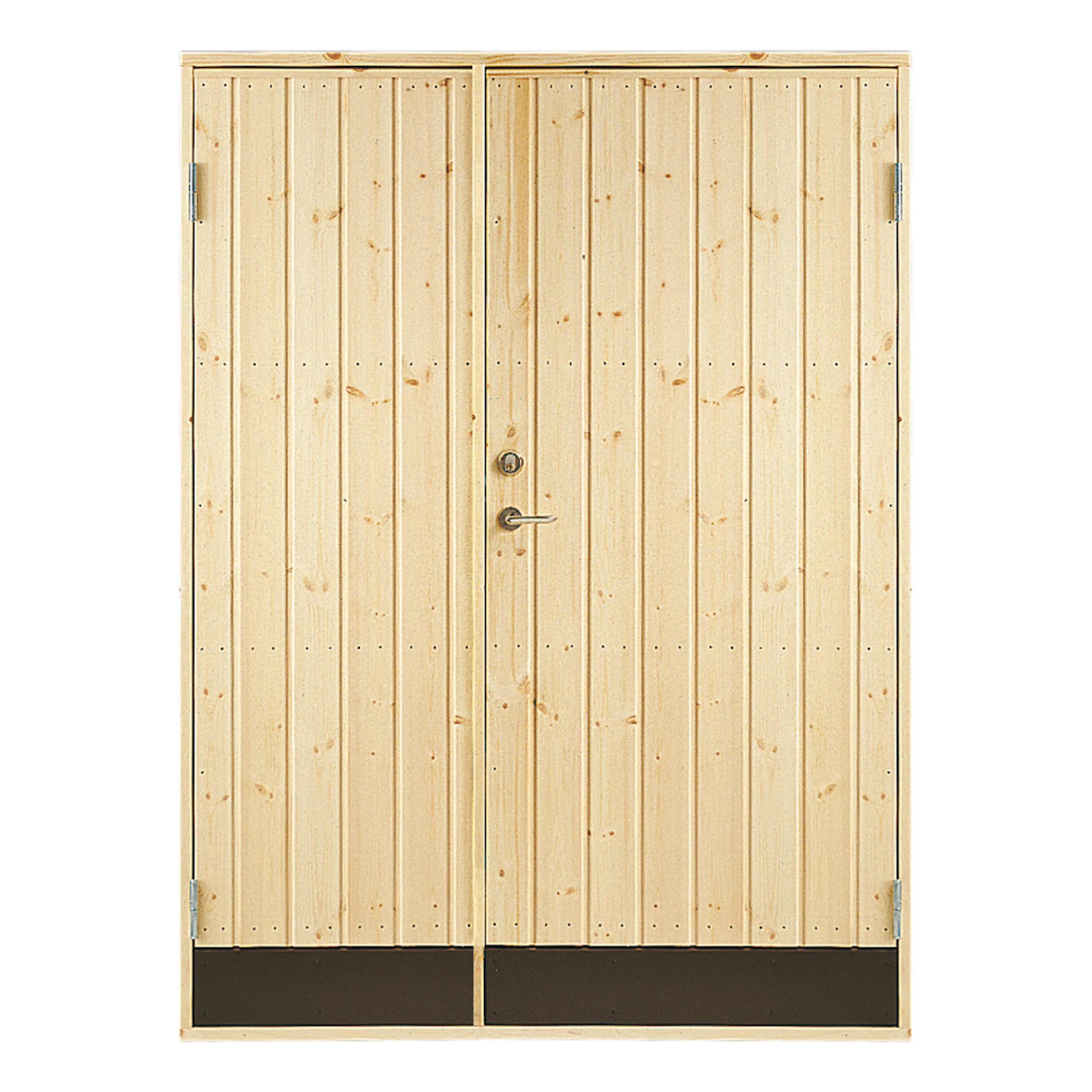 Dobbeldør Jabo 10° Rett 15,3x19 Ubehandlet