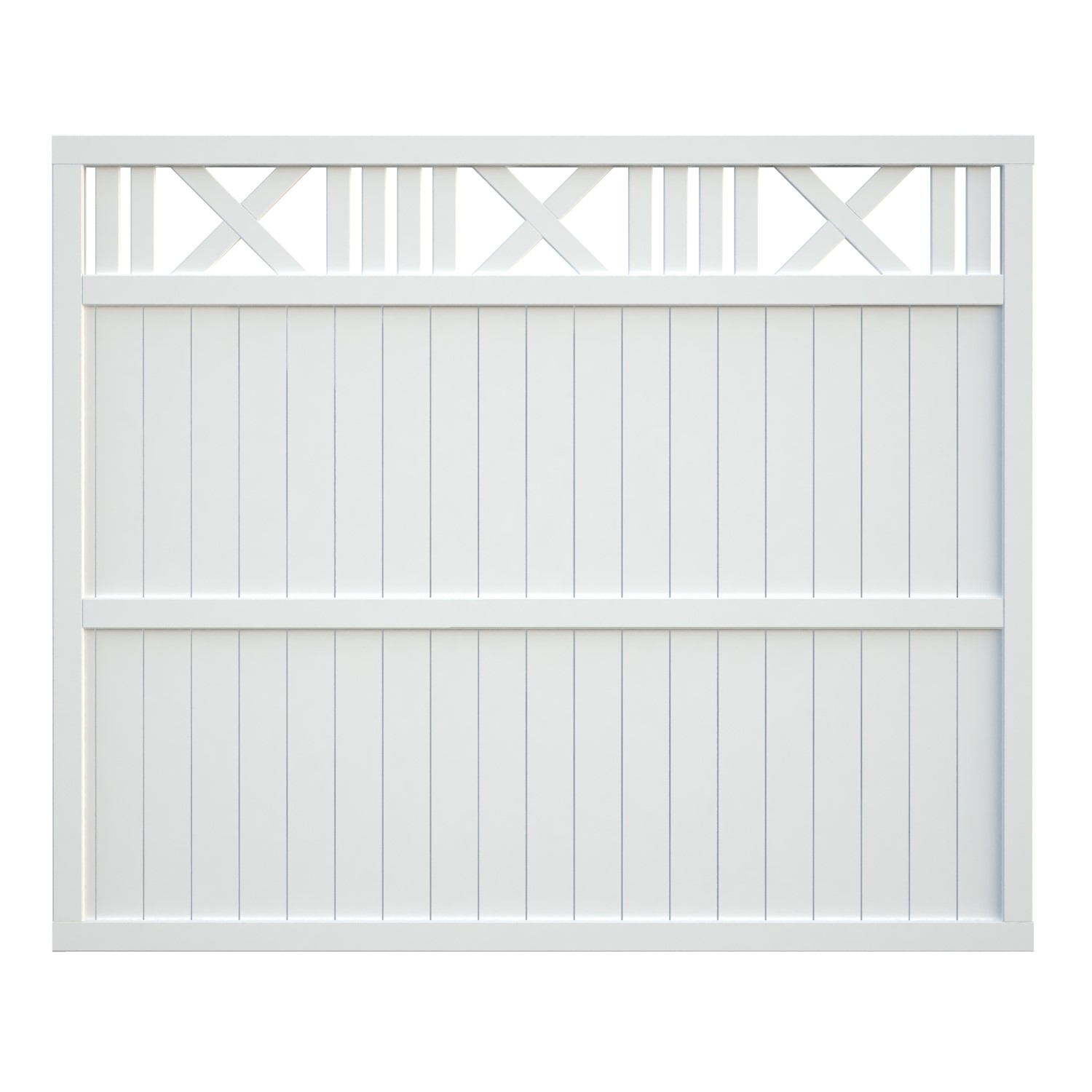 Panel Karina6 Hvitmalt