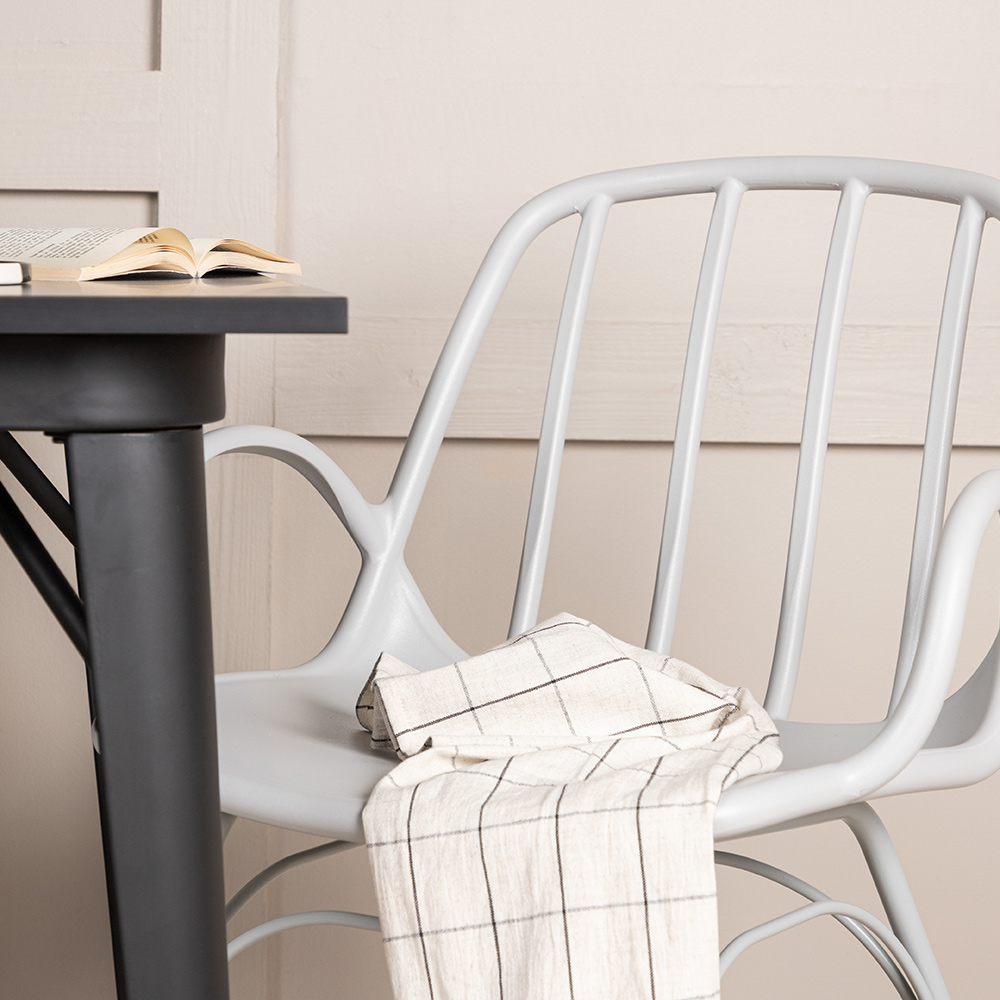 Spisegruppe Venture Home Tempe 80 cm med 2 Dyrön Stoler
