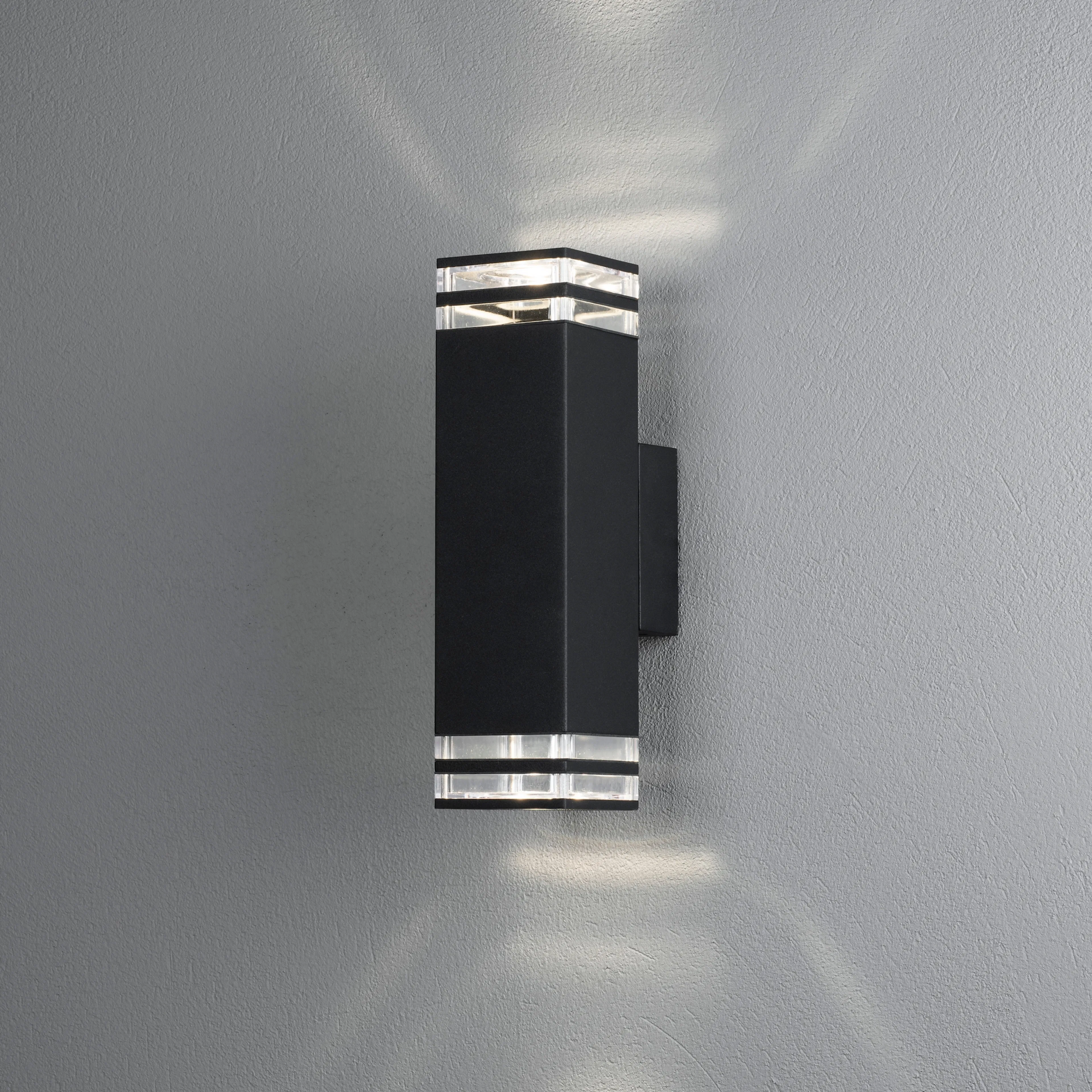 Vegglampe Gnosjö Konstsmide Pollux Opp/Ned Dobbel 2xGU10