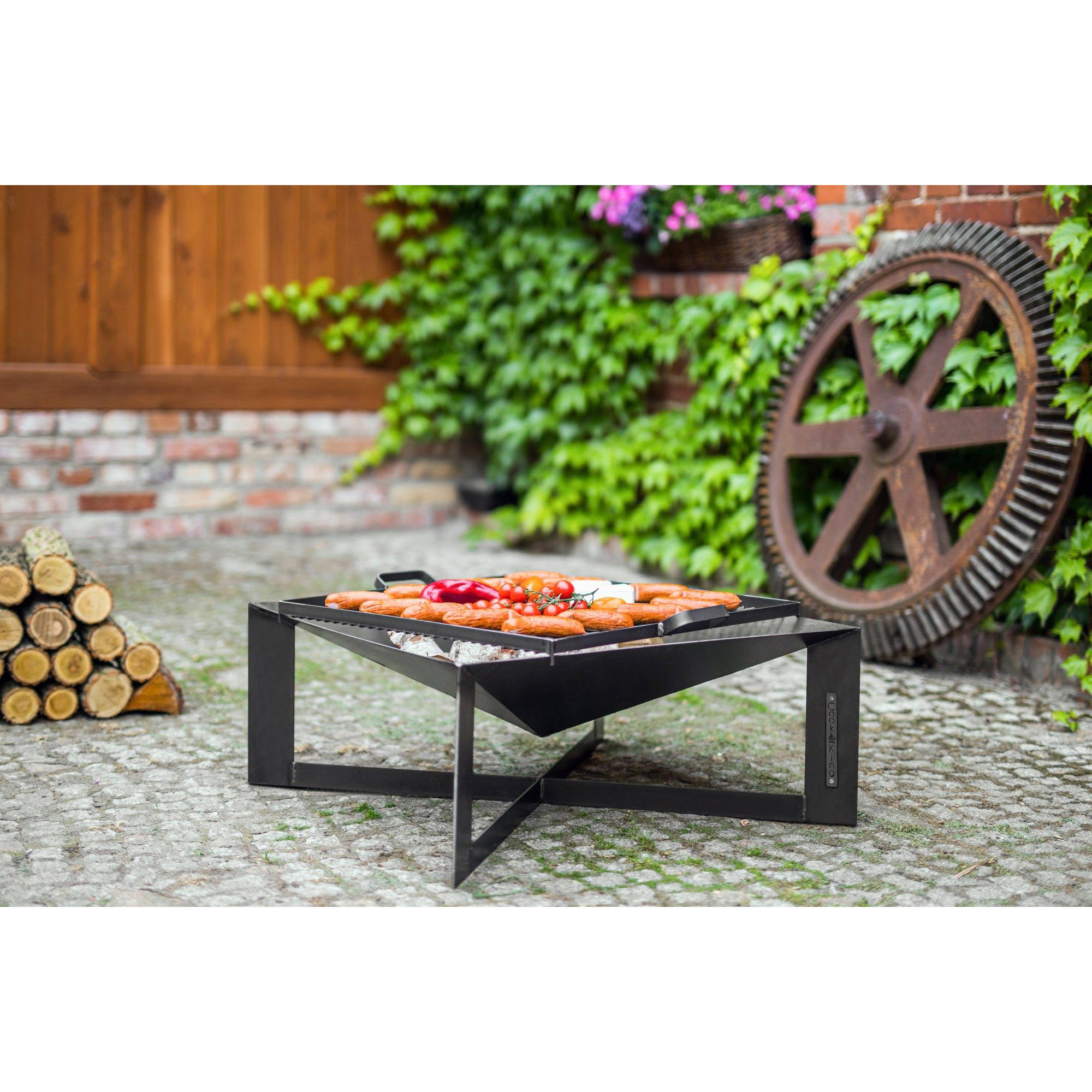 Bålpanne Jabo CookKing Cuba 70x70 cm