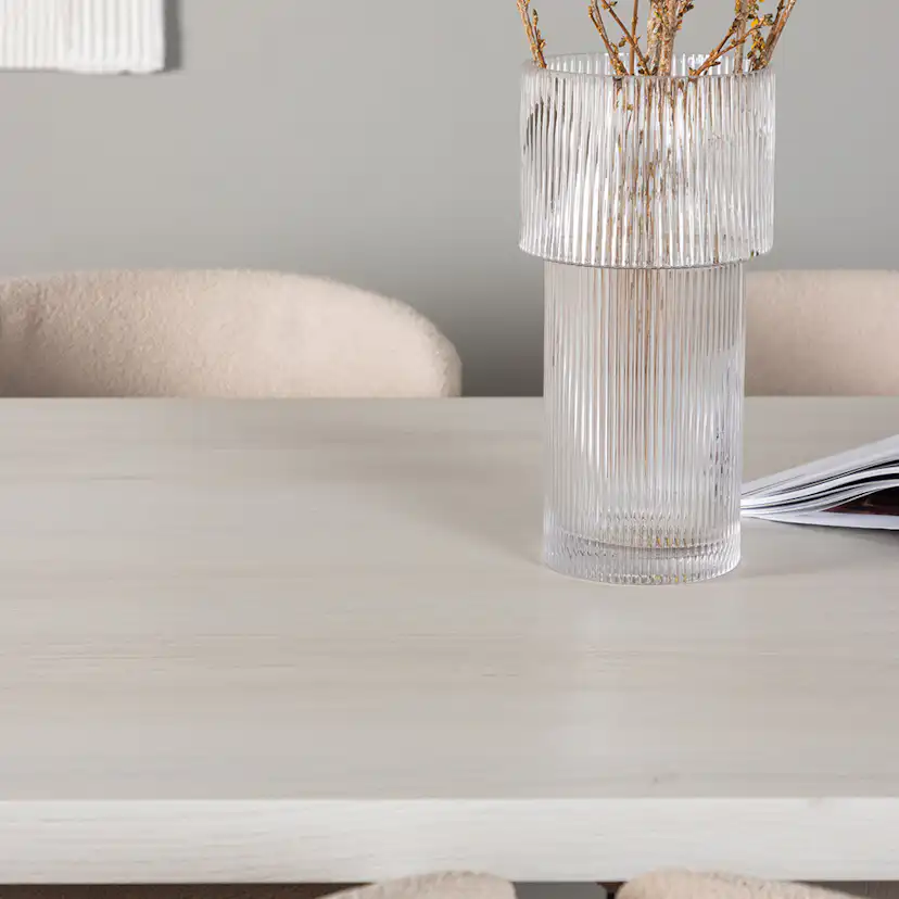 Spisegruppe Venture Home Olga med 6 stk Modesto Stoler