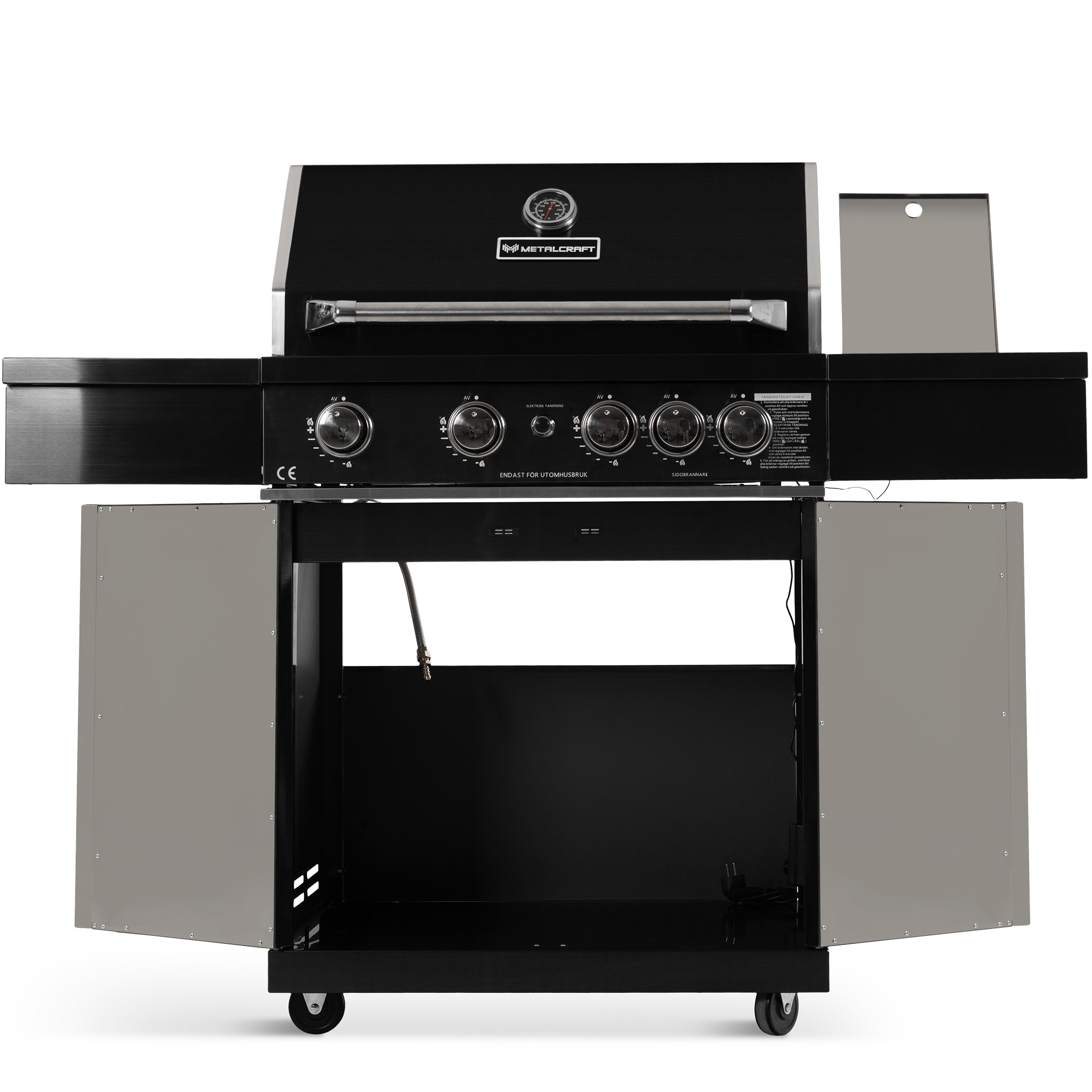 Gassgrill Metalcraft Malibu Blackline