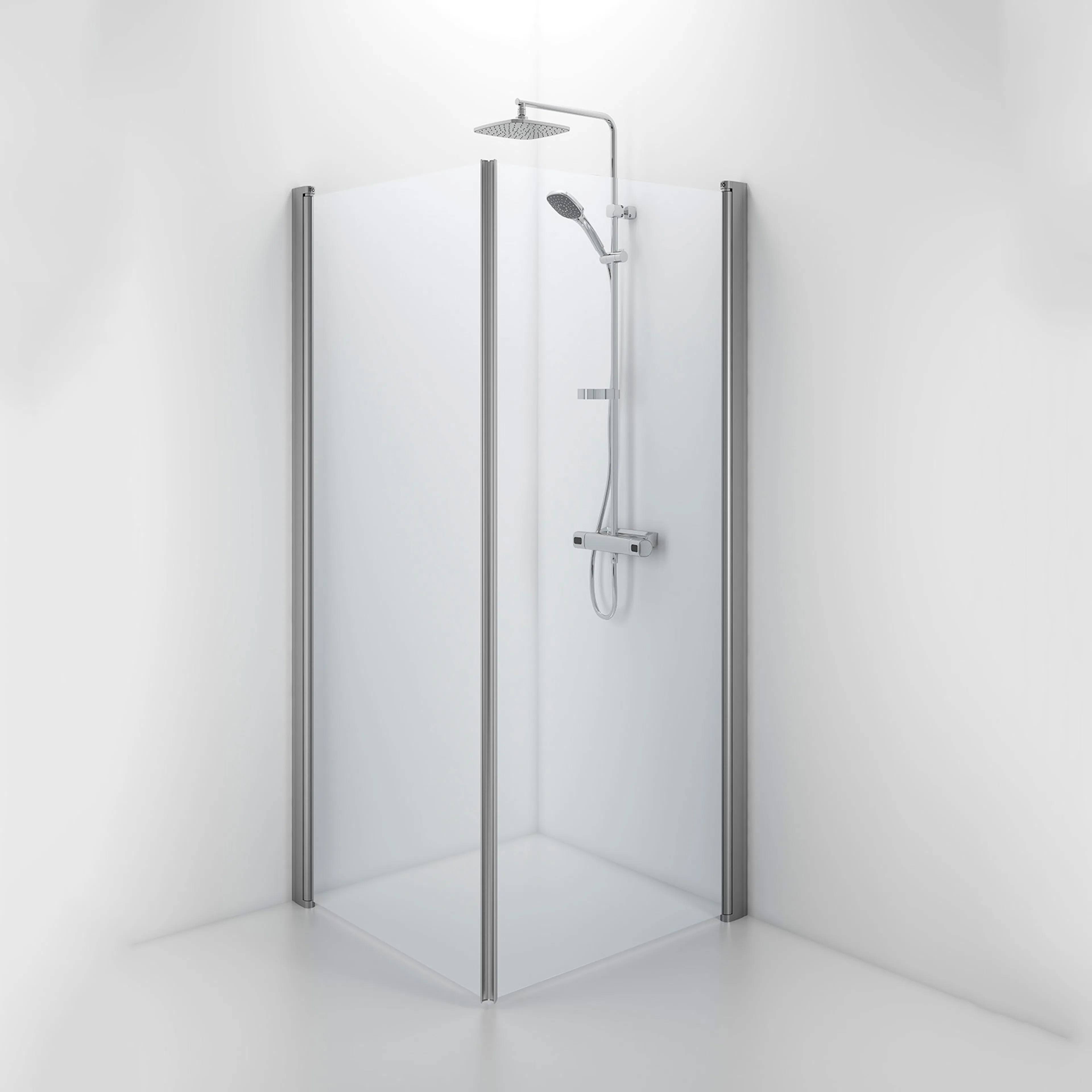 Contura Shower Space SPNK 900x900 med handtag, 2 dörrar 900x900 Handtag