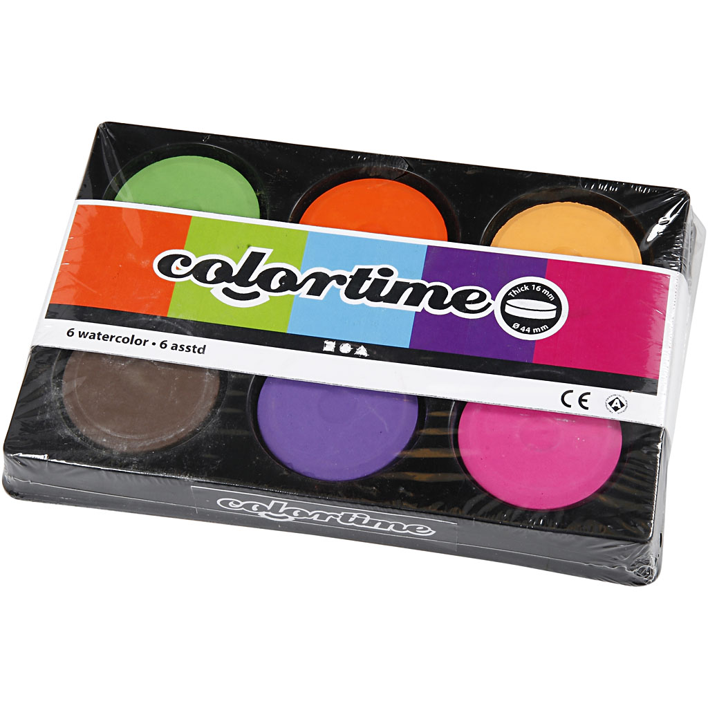 Vannfarge Creativ Company 16x44 mm 1 sett