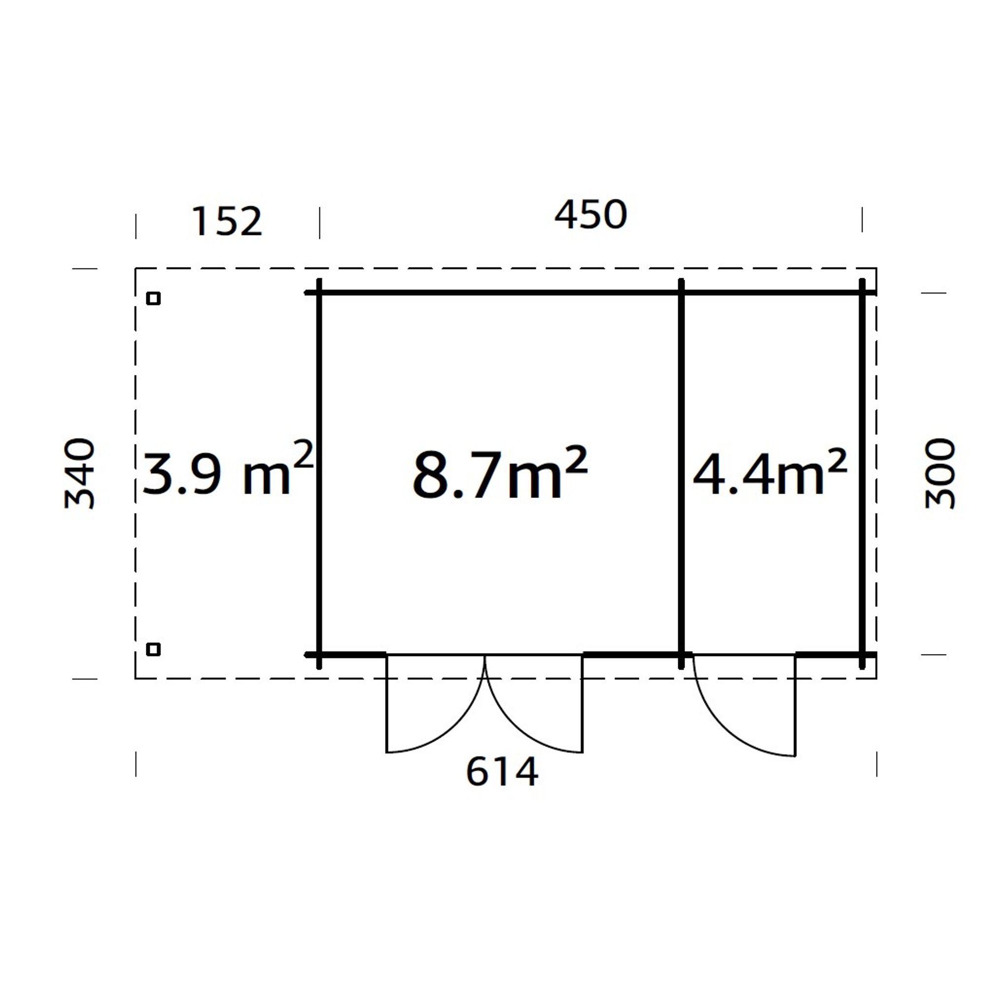 Gjestehytte Palmako Ella 17,8 m2